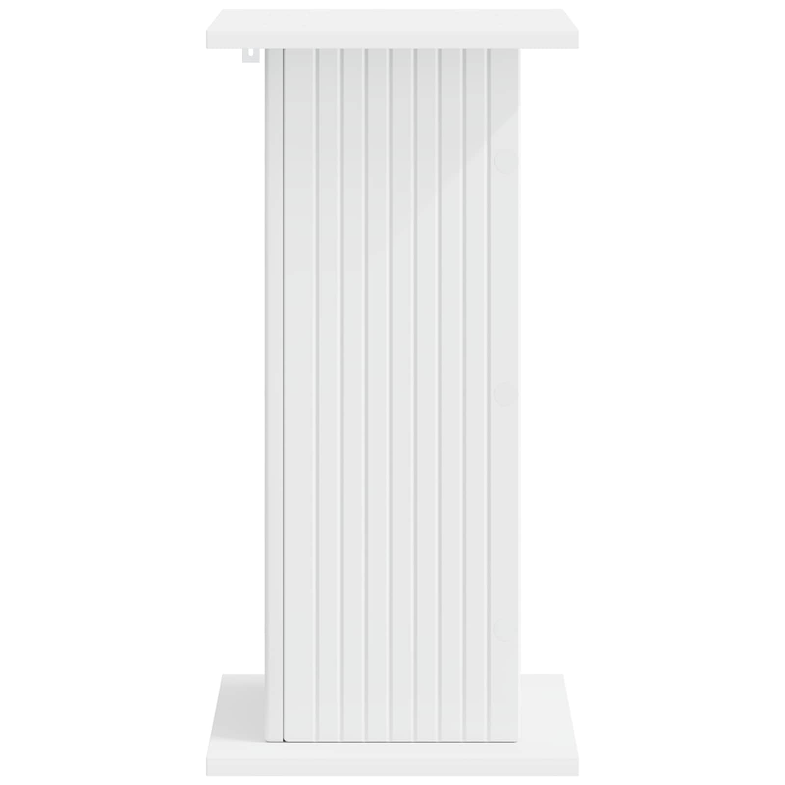 Növényállvány 2 pcs fehér 30,5 x 30 x 60,5 cm szerelt fa