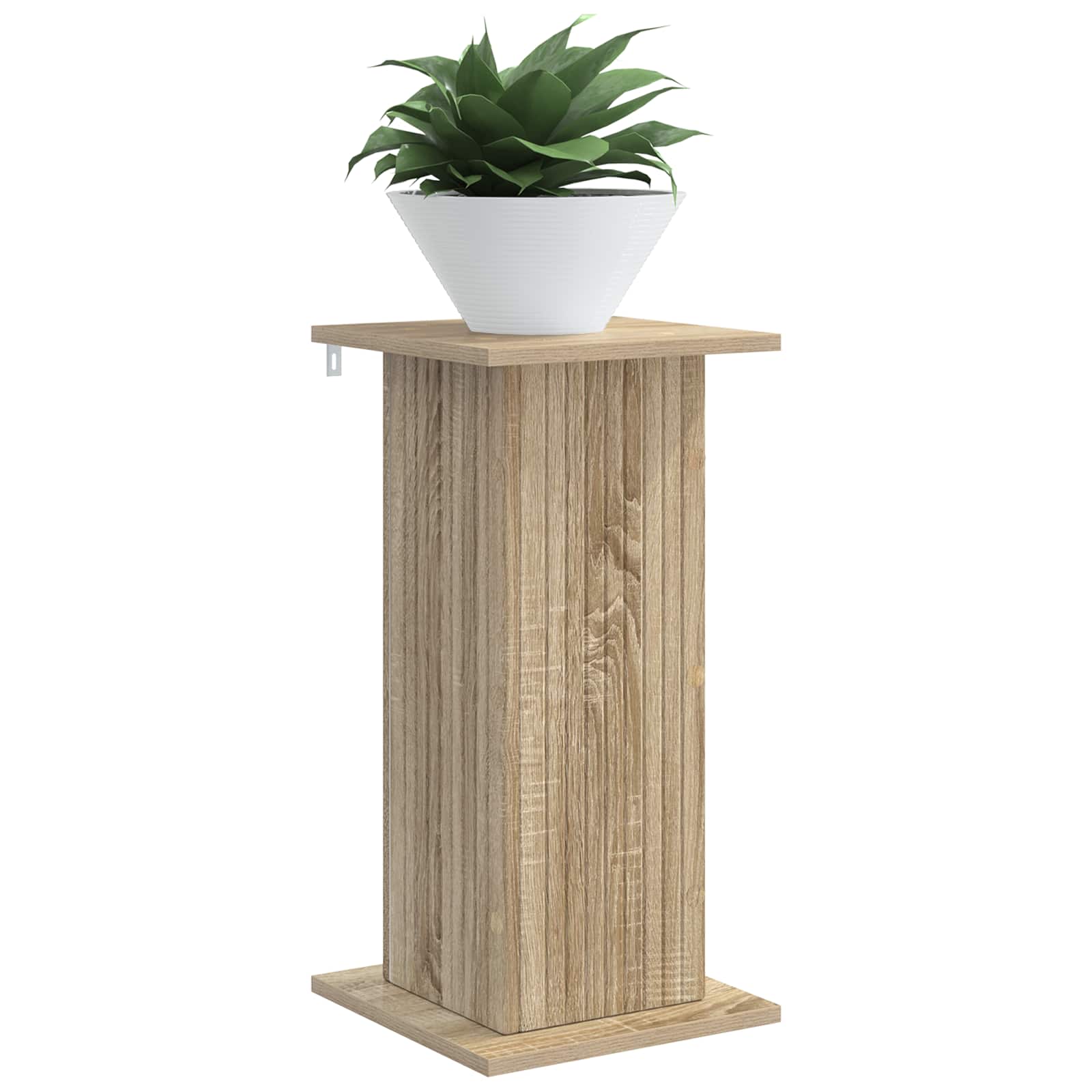 Növényállvány 2 pcs sonoma tölgy 30,5 x 30 x 60,5 cm szerelt fa