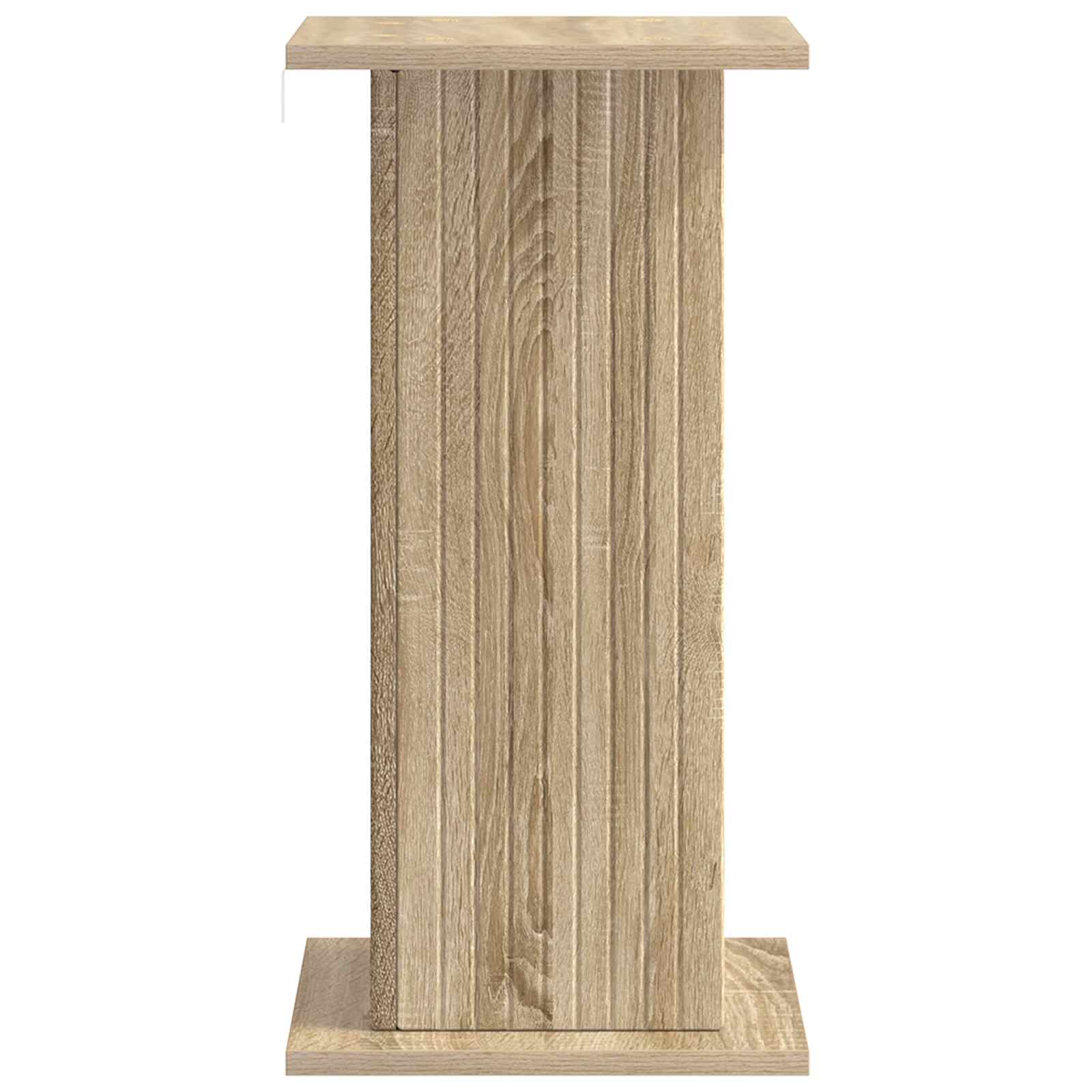 Növényállvány 2 pcs sonoma tölgy 30,5 x 30 x 60,5 cm szerelt fa