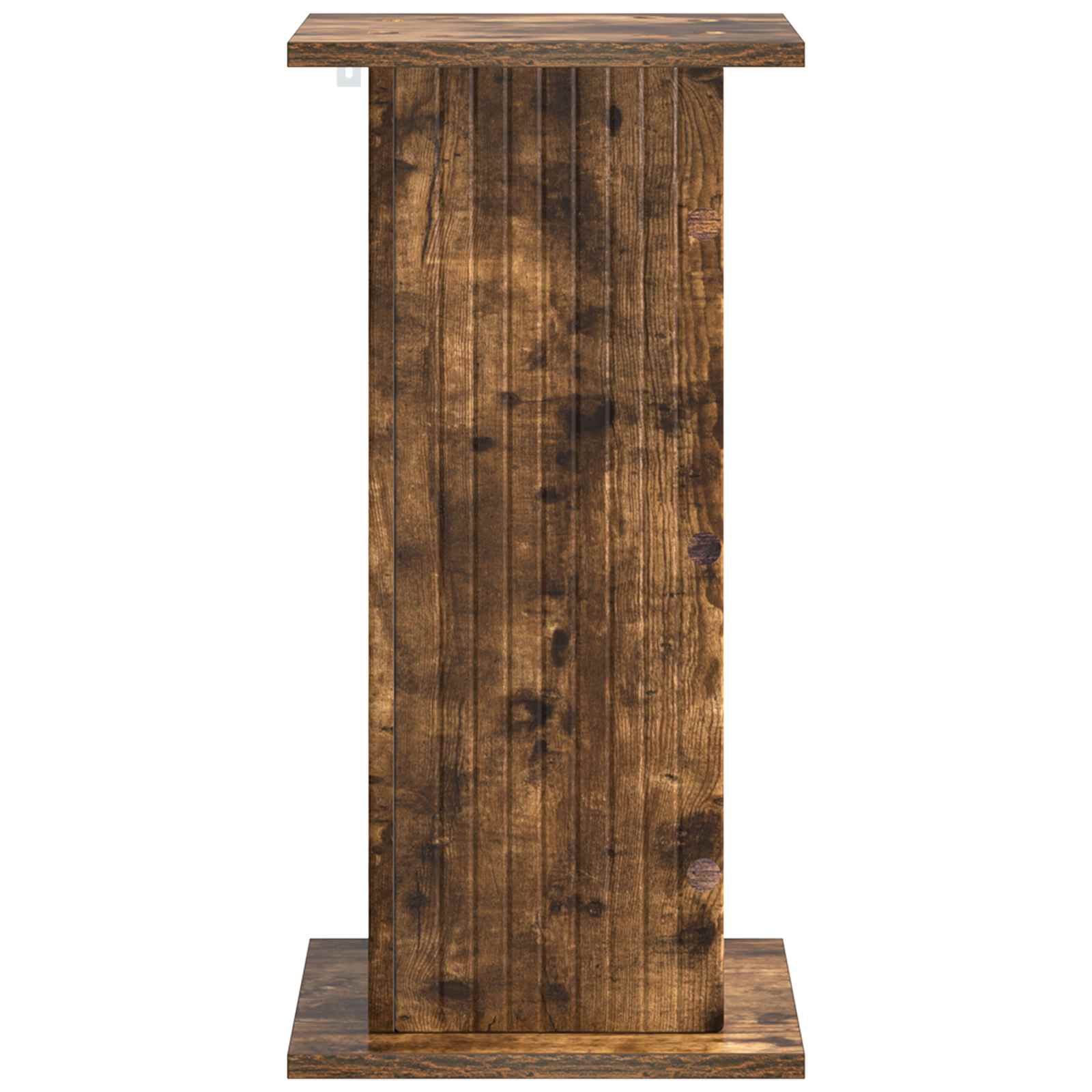 Növényállvány füstös tölgy 30,5 x 30 x 60,5 cm szerelt fa