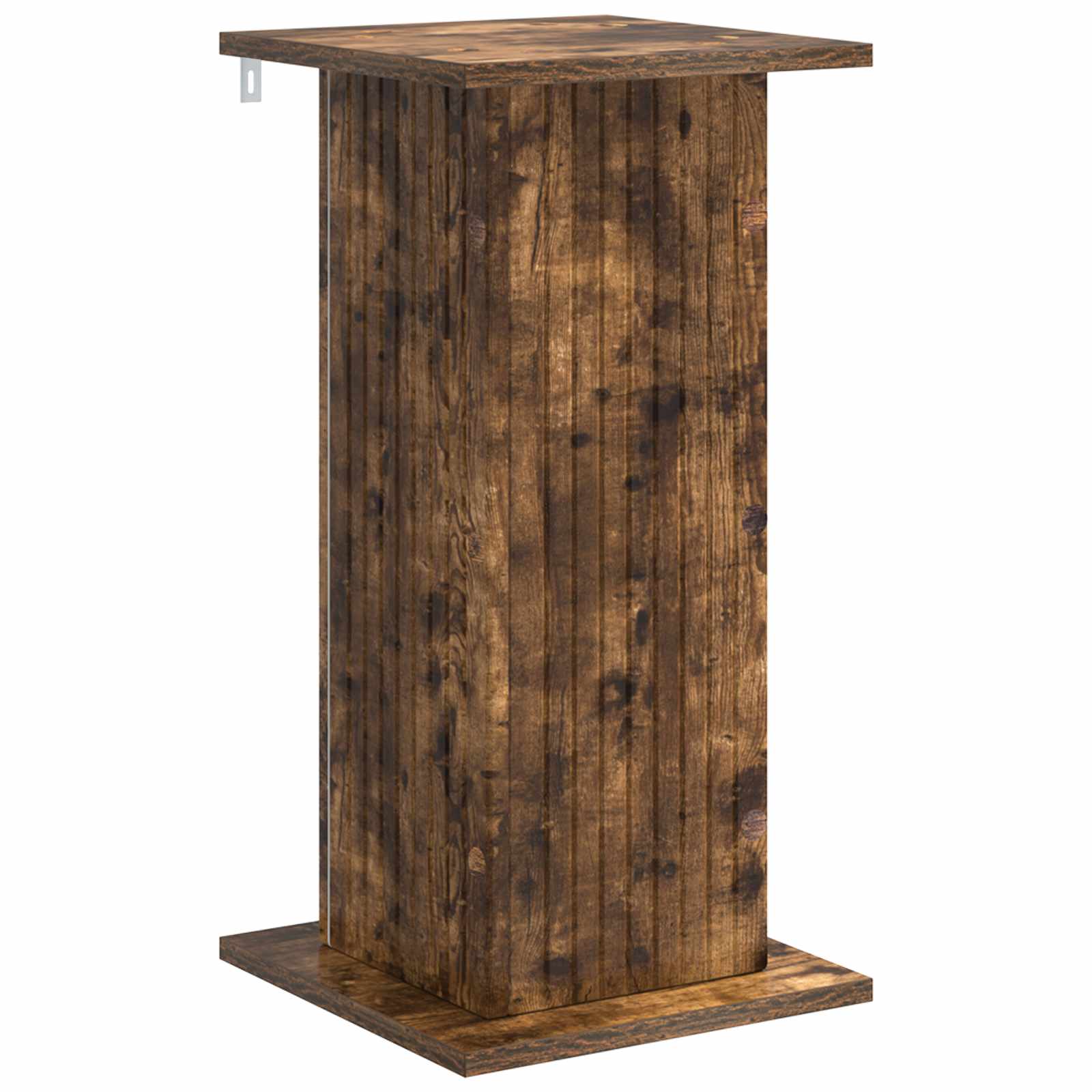 Növényállvány 2 pcs füstös tölgy 30,5 x 30 x 60,5 cm szerelt fa