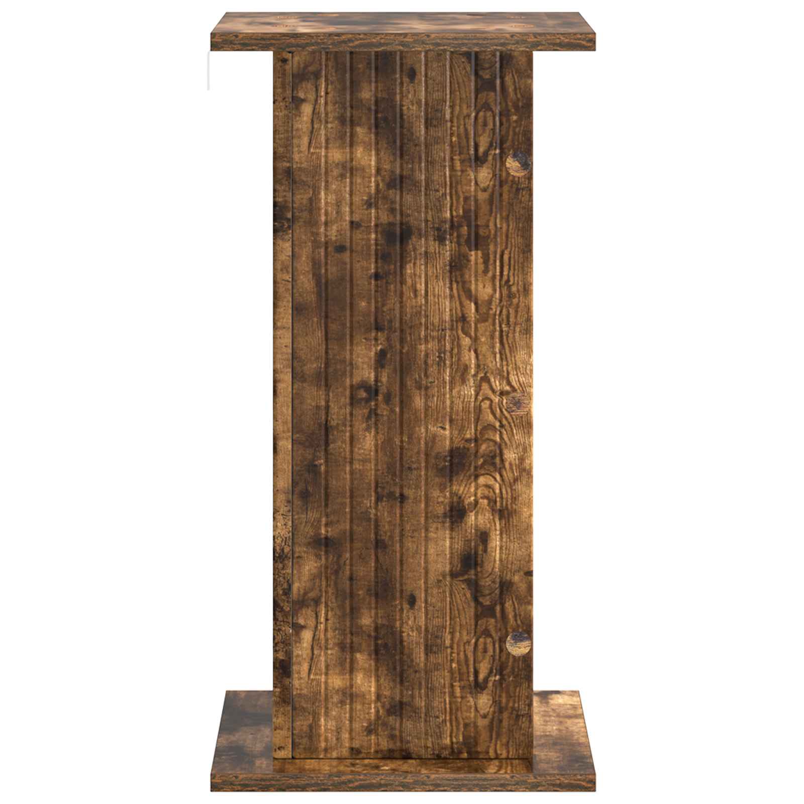 Növényállvány 2 pcs füstös tölgy 30,5 x 30 x 60,5 cm szerelt fa