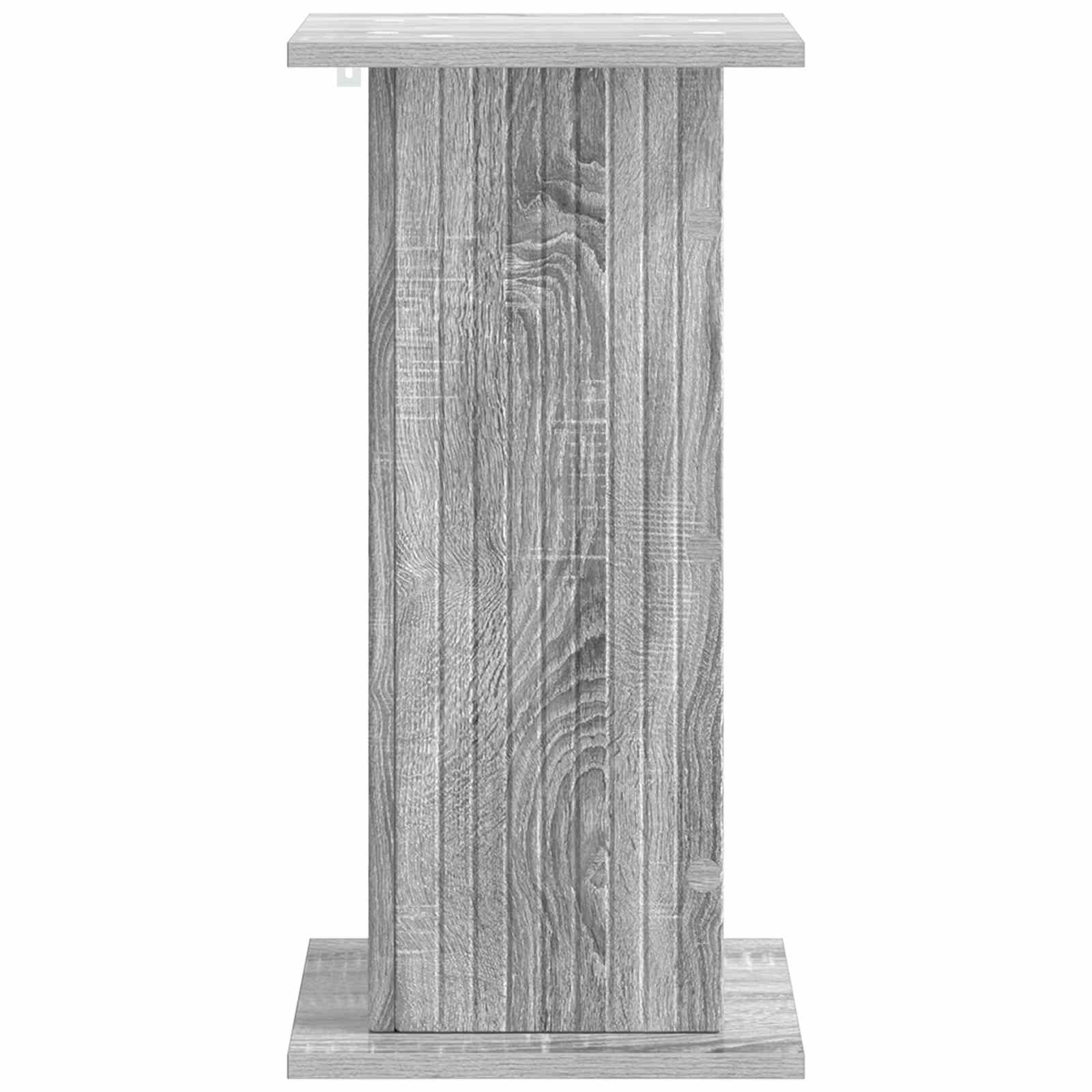 Növényállvány 2 pcs szürke sonoma 30,5 x 30 x 60,5 cm