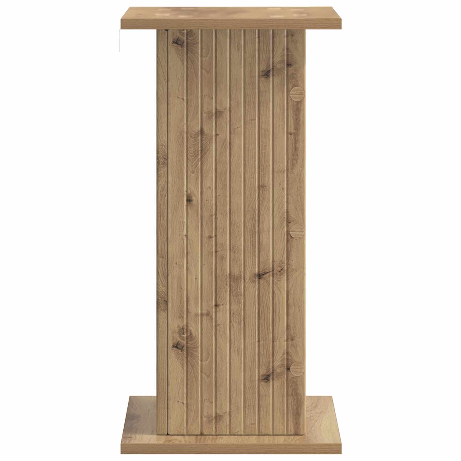 Növényállvány 2 pcs kézműves tölgy 30,5 x 30 x 60,5 cm