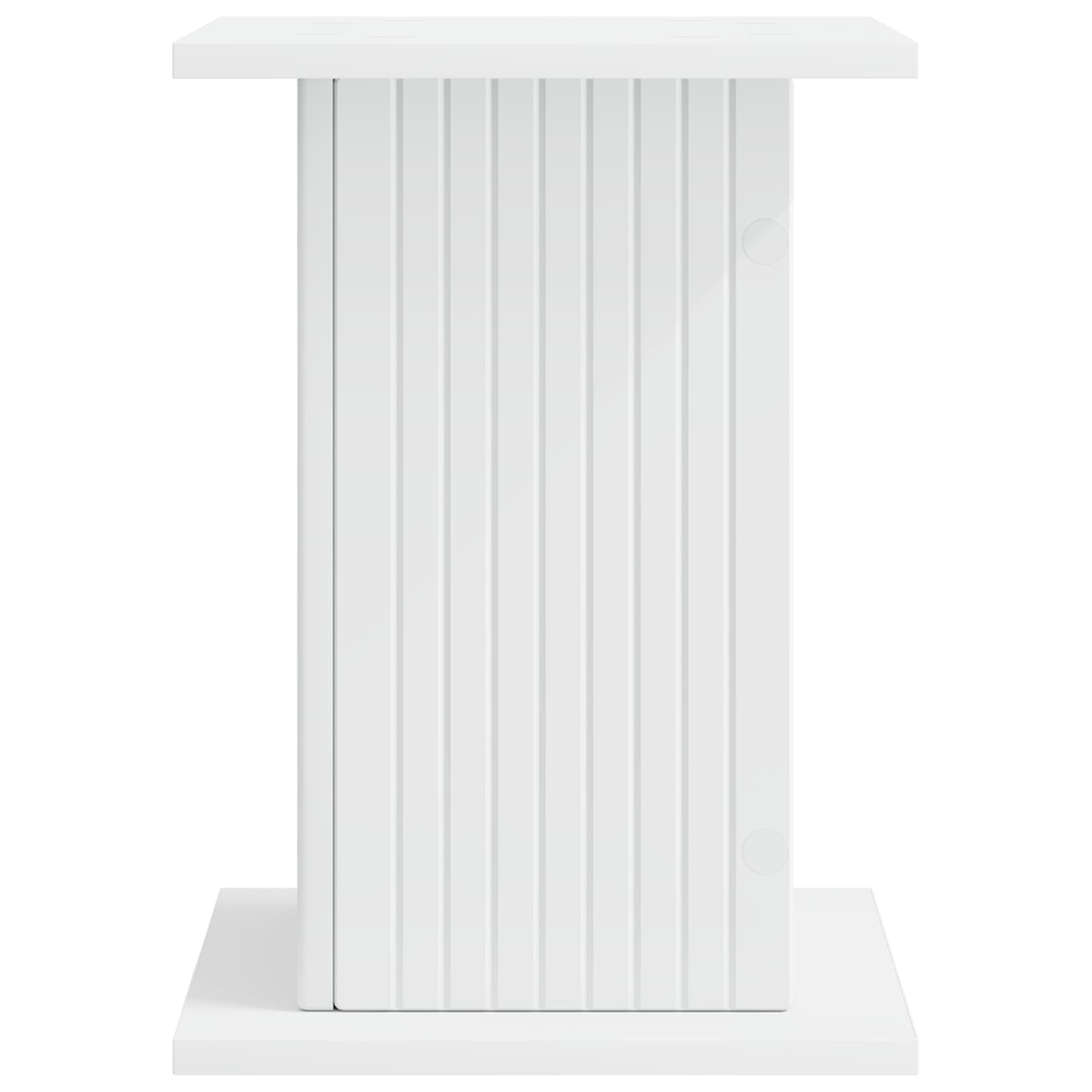 Növényállvány 2 pcs fehér 30,5 x 30 x 43 cm szerelt fa