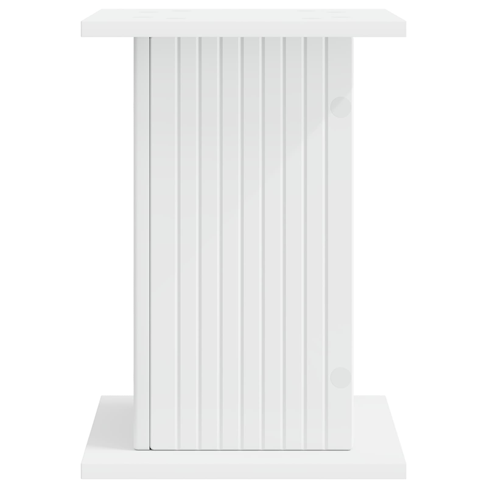 Növényállvány 2 pcs fehér 30,5 x 30 x 43 cm szerelt fa