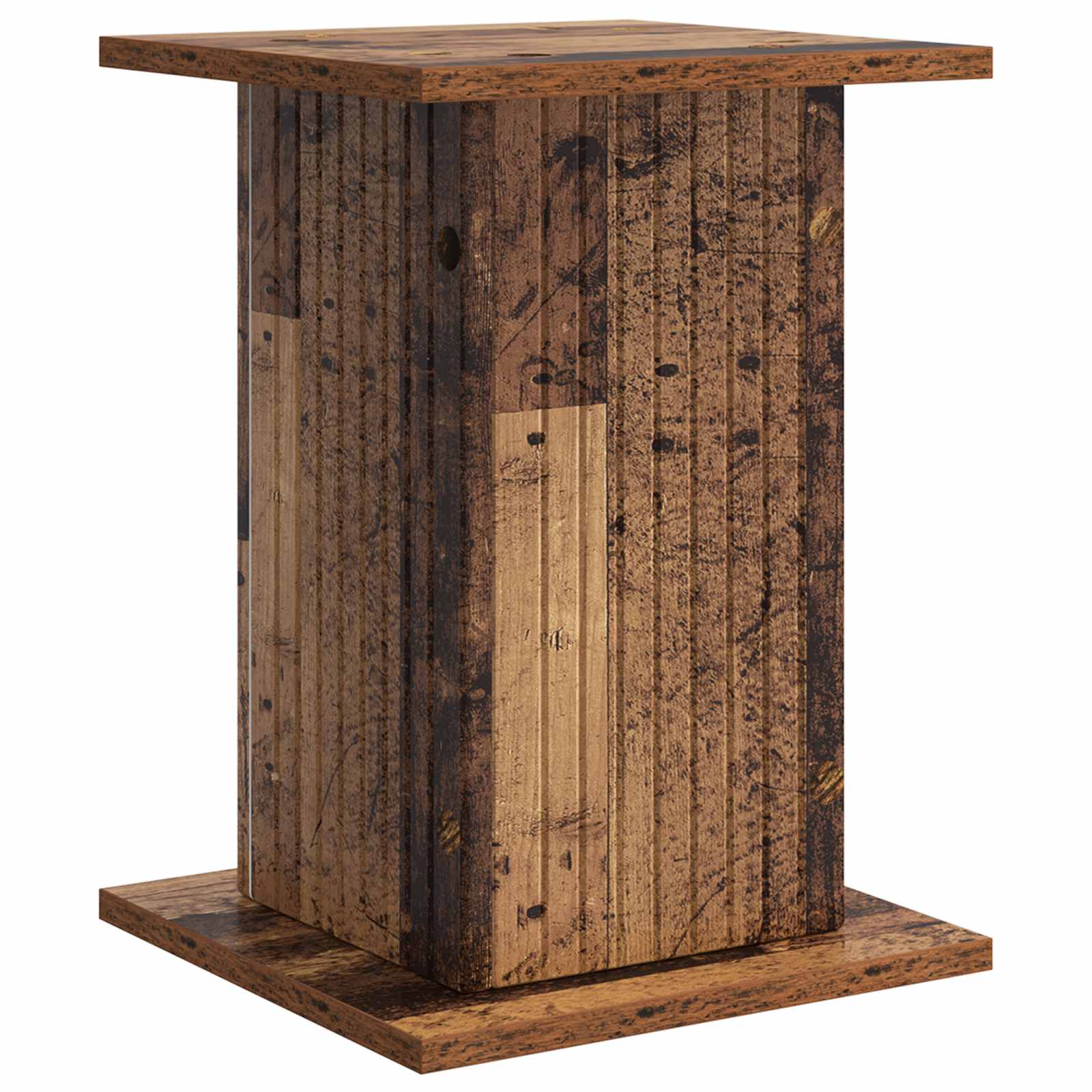 Növényállvány 2 pcs antik fa 30,5 x 30 x 43 cm szerelt fa