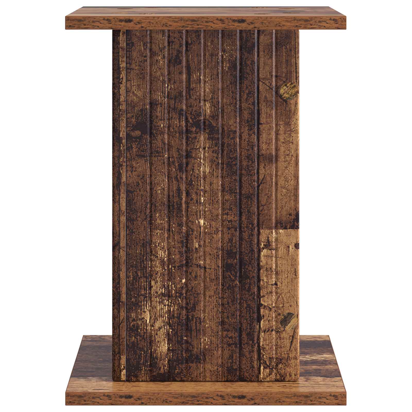 Növényállvány 2 pcs antik fa 30,5 x 30 x 43 cm szerelt fa