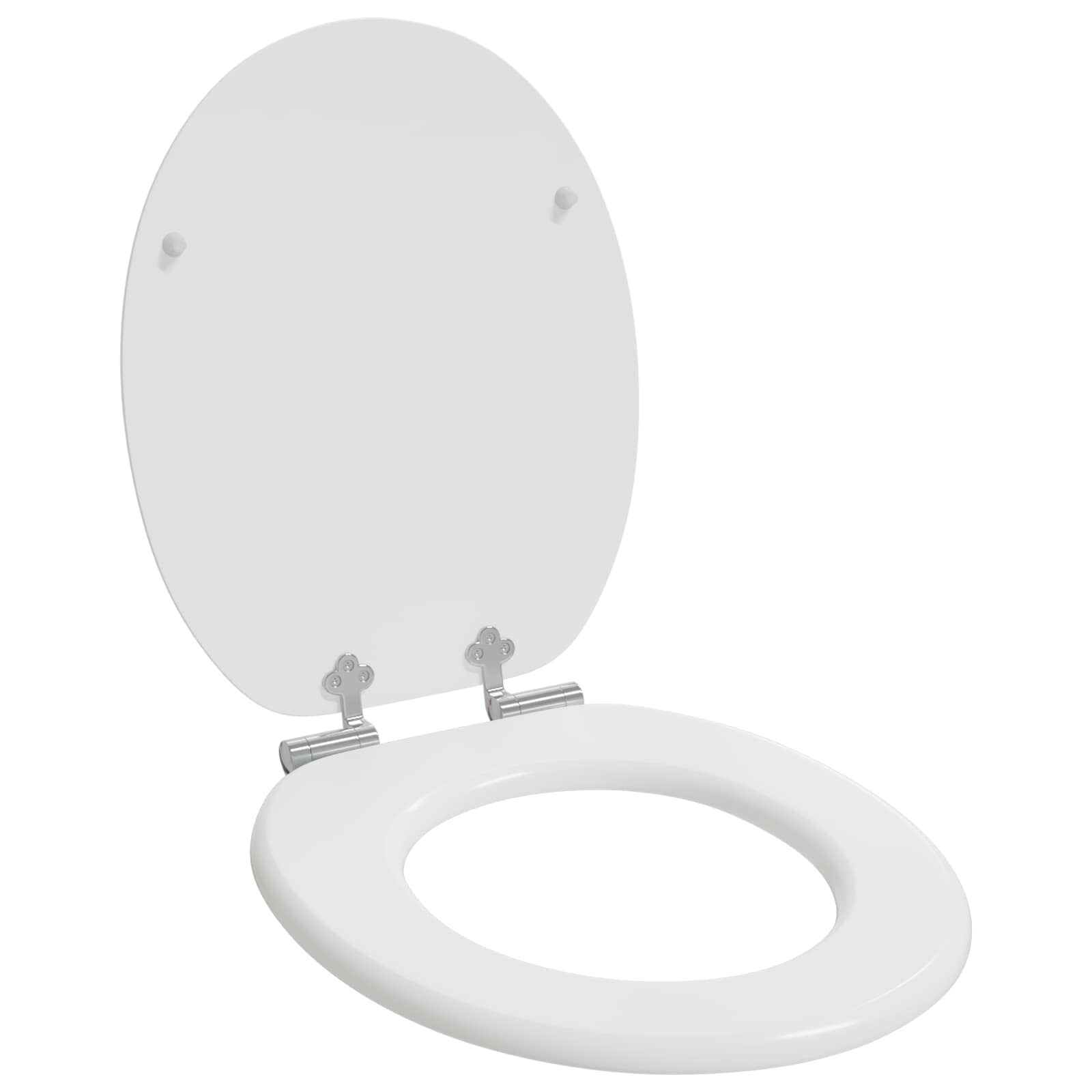 Wc ülőke 2 pcs fehér 44 x 38 cm mdf lap