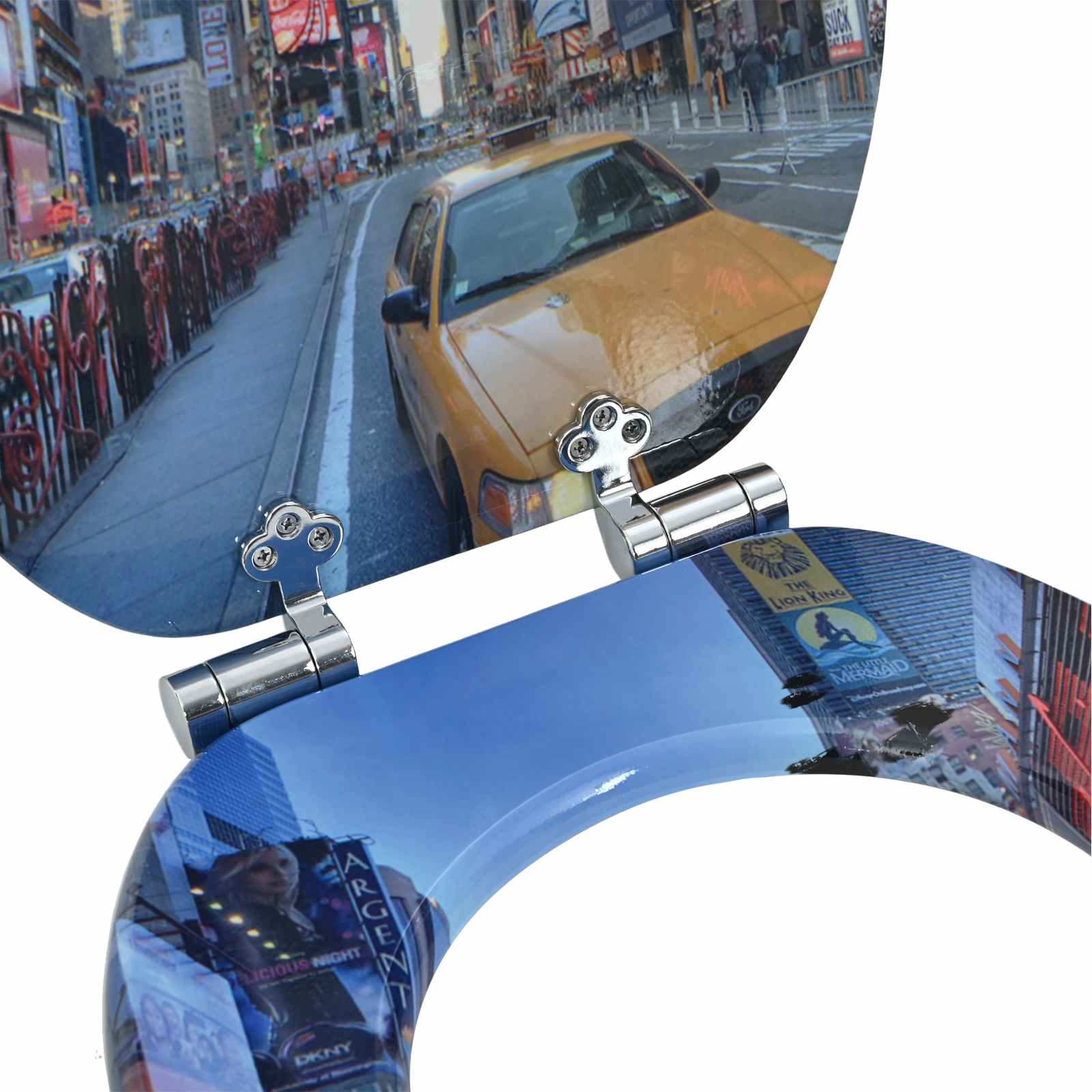 Wc ülőke 2 pcs sokszínű 43,8 x 37,8 cm mdf lap