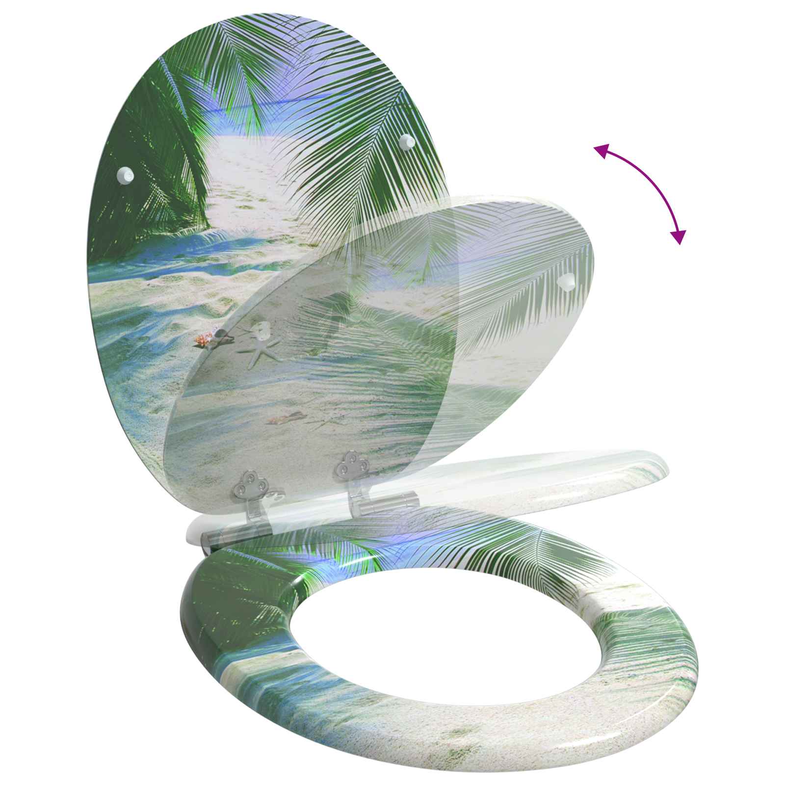 Wc ülőke 2 pcs zöld 43,8 x 37,8 cm mdf lap