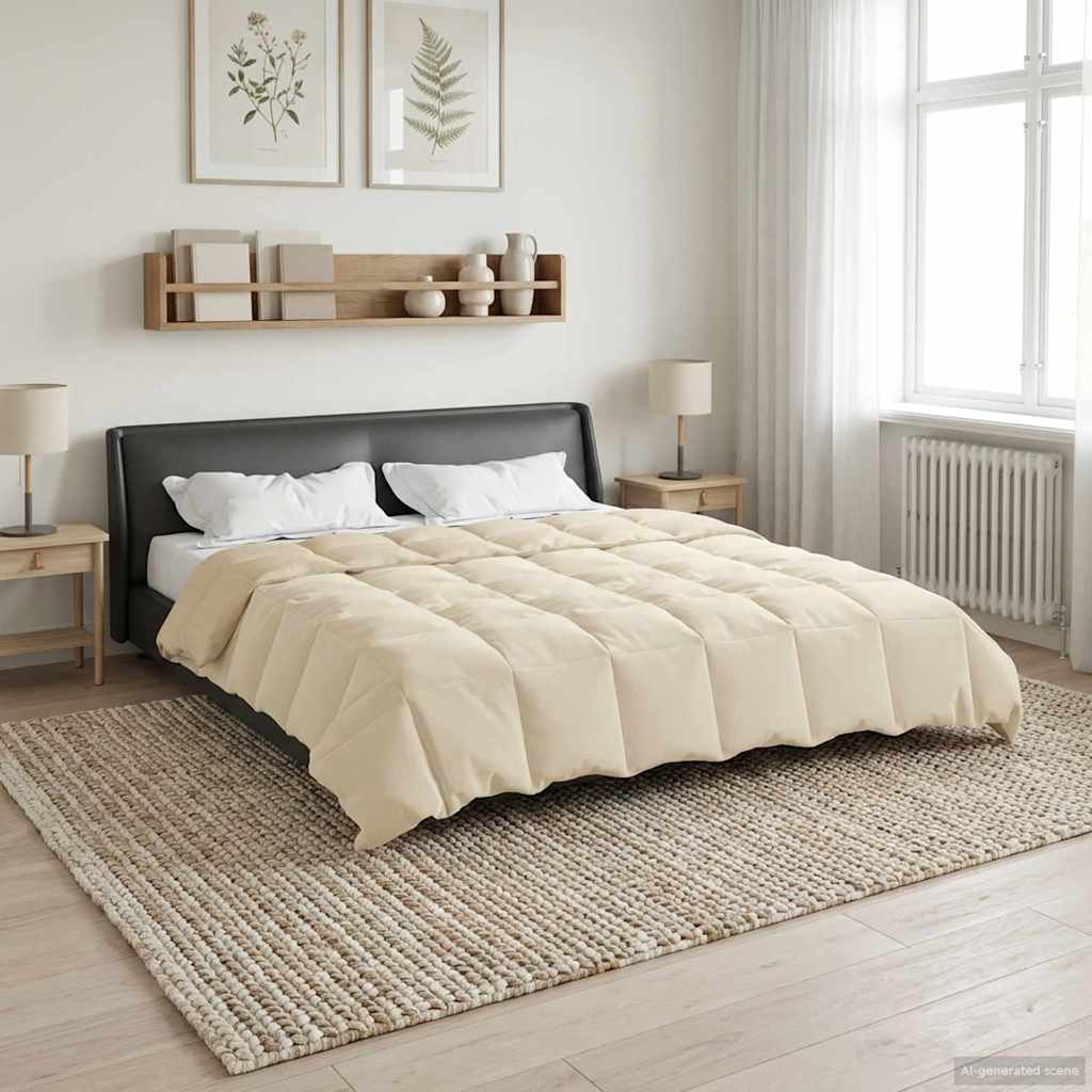 Nyári takarmány sövényes krém 200 x 200 cm mikroszál
