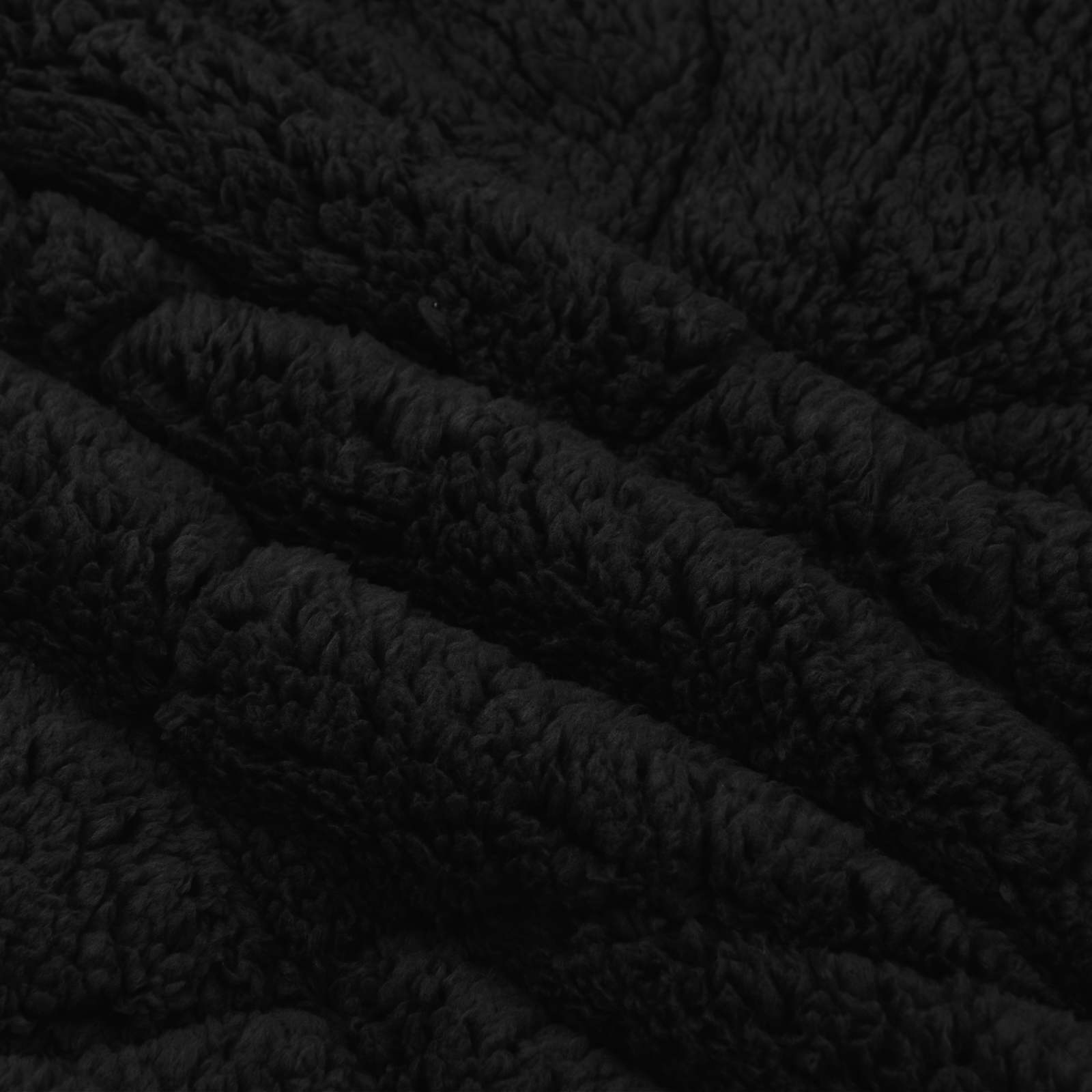 Nyári takarmány fekete 140 x 200 cm mikroszálas és teddy plüss