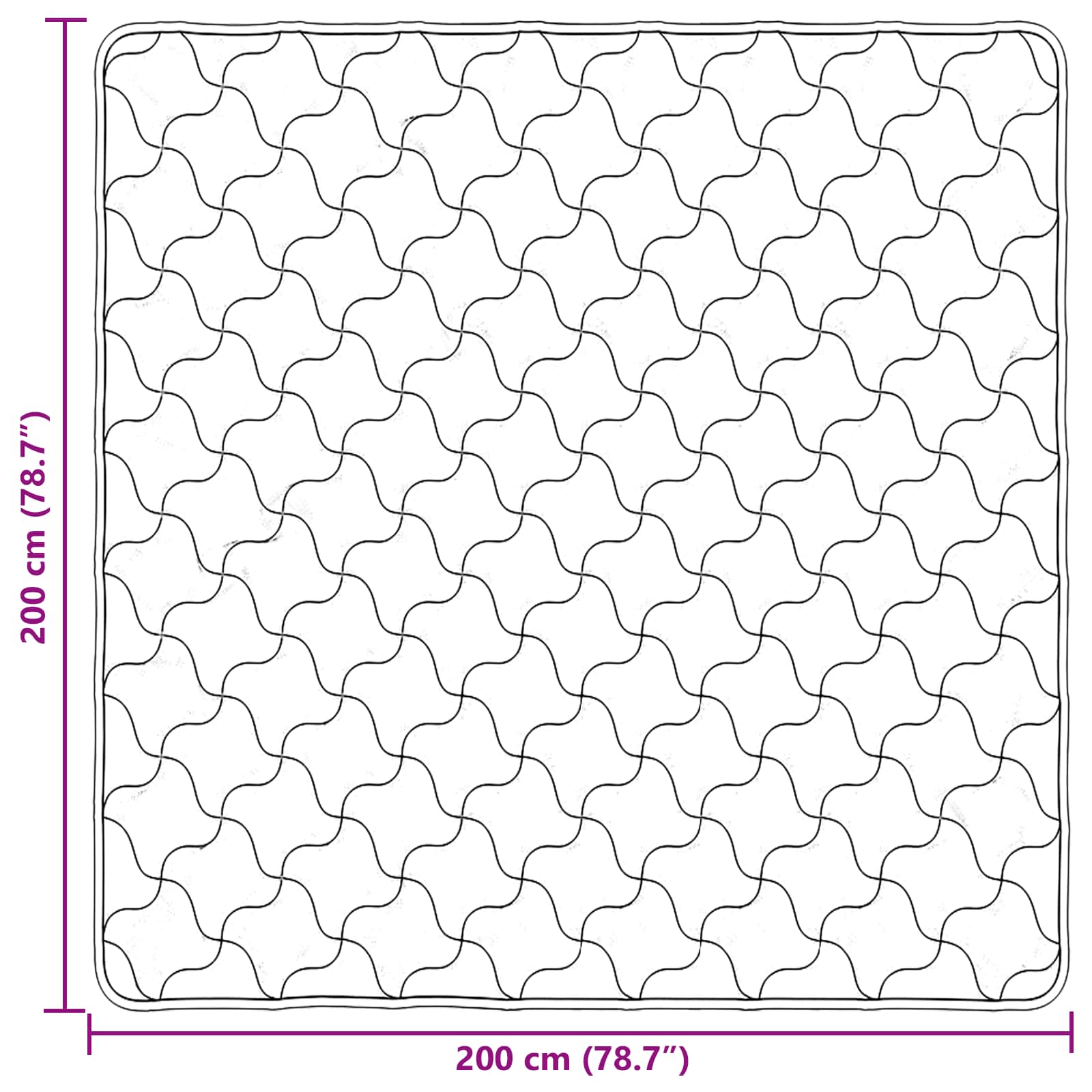 Nyári takarmány fekete 200 x 200 cm mikroszálas és teddy plüss