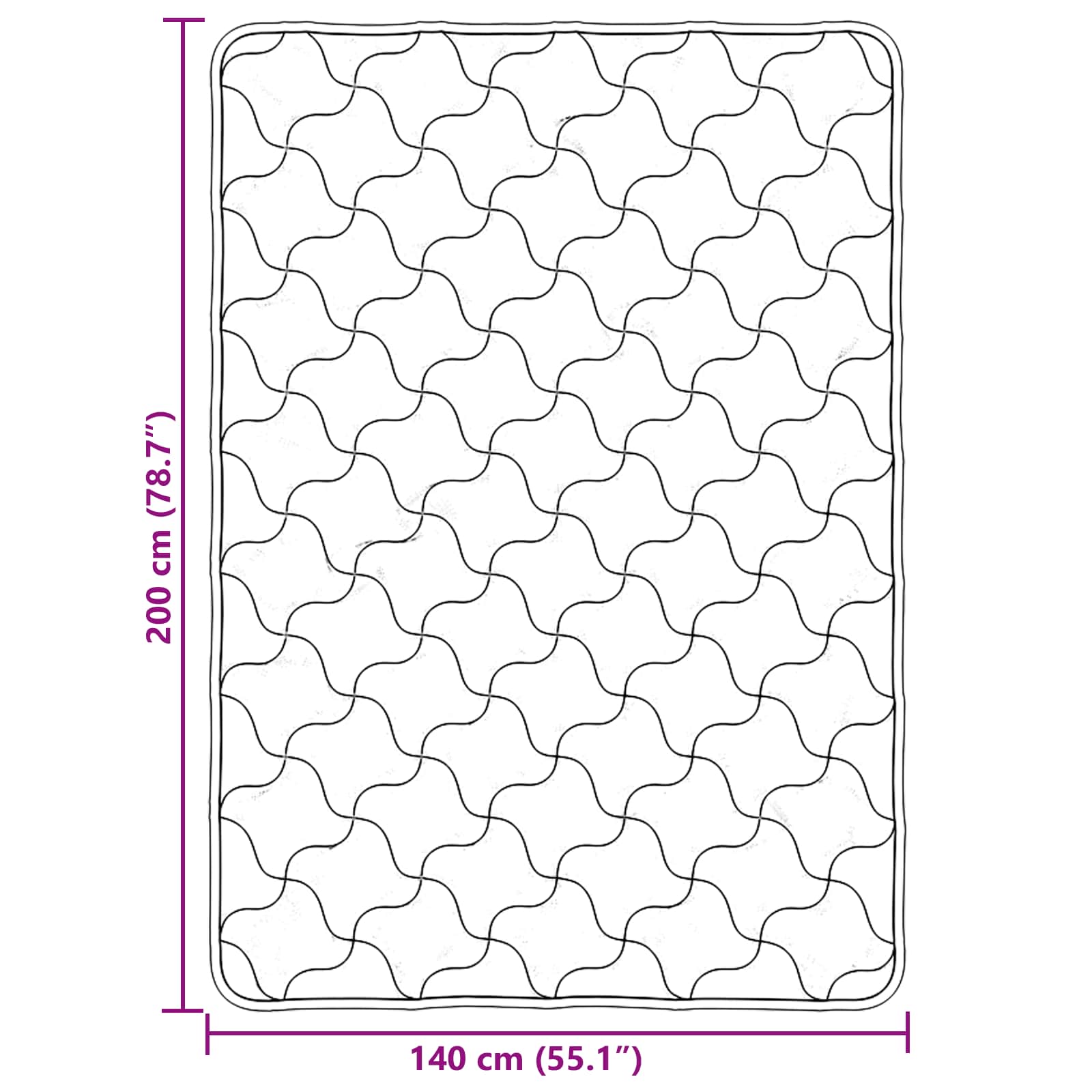 Téli takaró krém 140 x 200 cm mikroszálas és teddy plüss