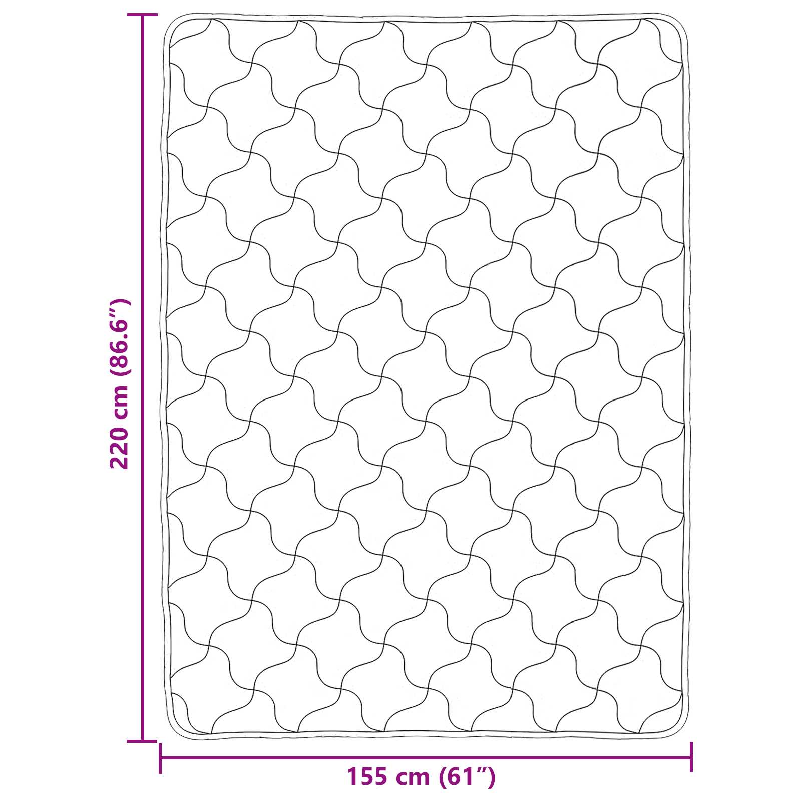 Téli takaró krém 155 x 220 cm mikroszálas és teddy plüss