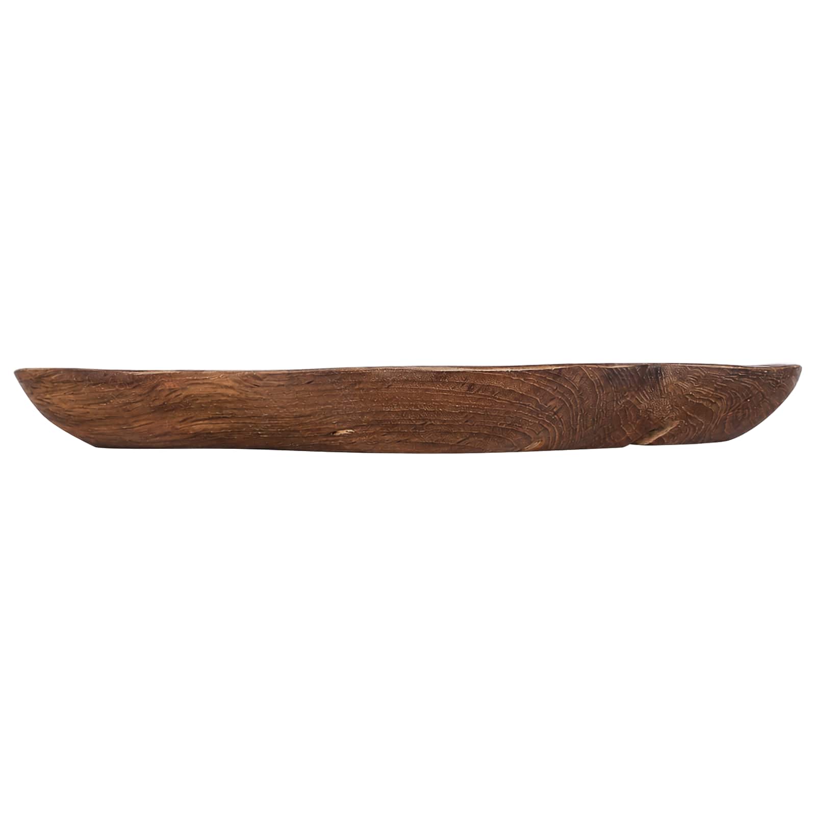 Gyümölcsöstál jepara teak barna ø 50 cm tömör teakfa