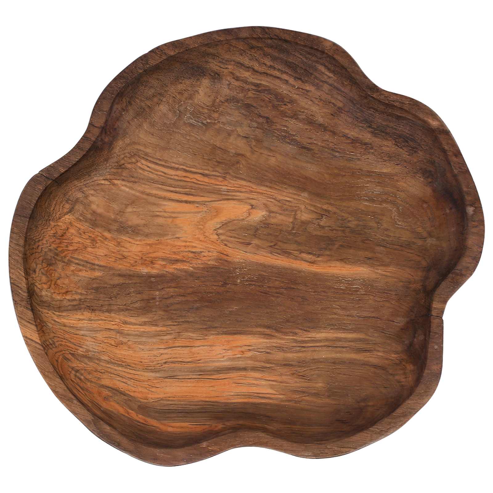 Gyümölcsöstál jepara teak barna ø 50 cm tömör teakfa