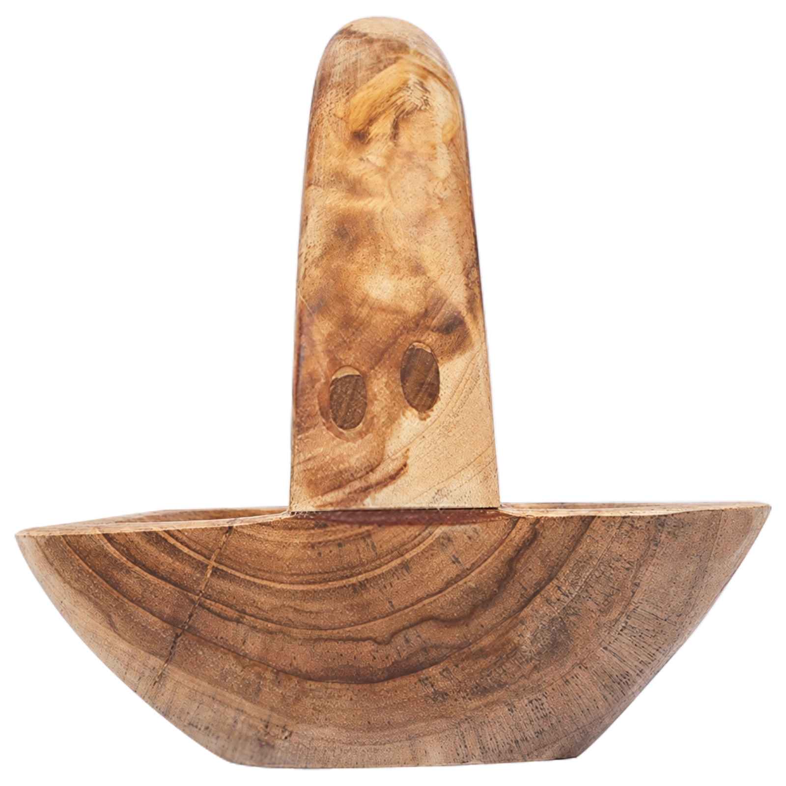Fruit bowl jepara teak brown 61 x 21 x 21 cm