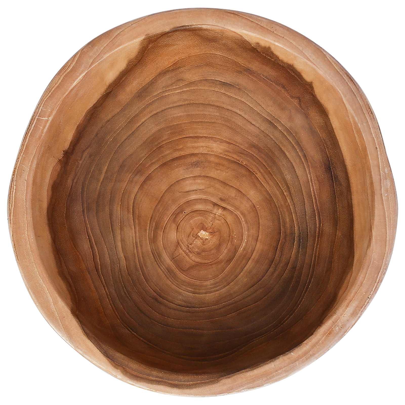 Gyümölcsöstál jepara tökéletes tömör teak barna ø 30 cm