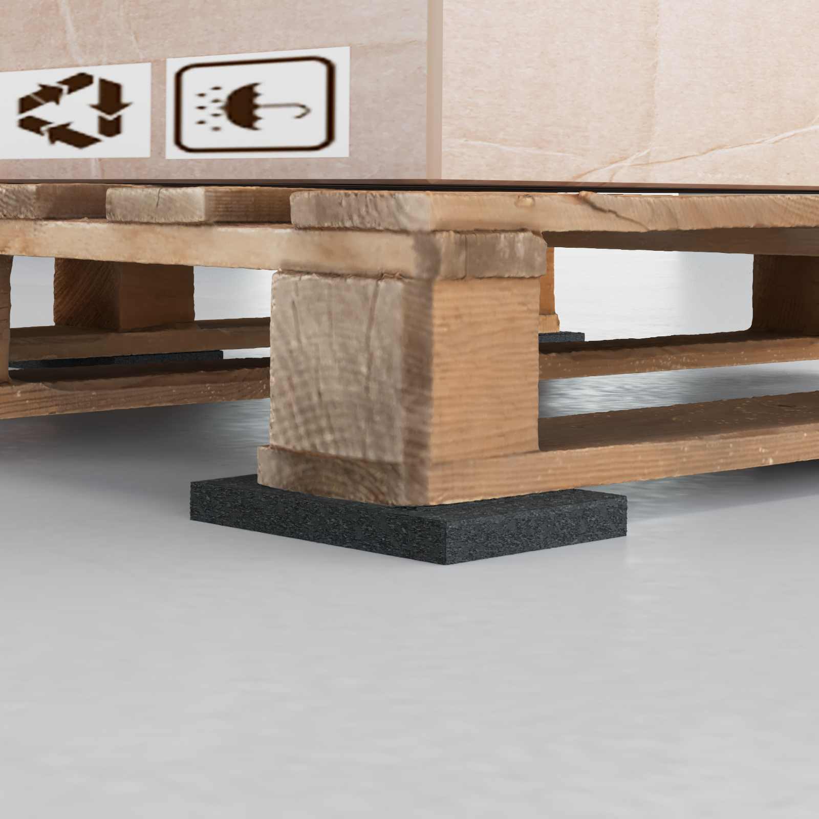 Gumi pad fekete gumi