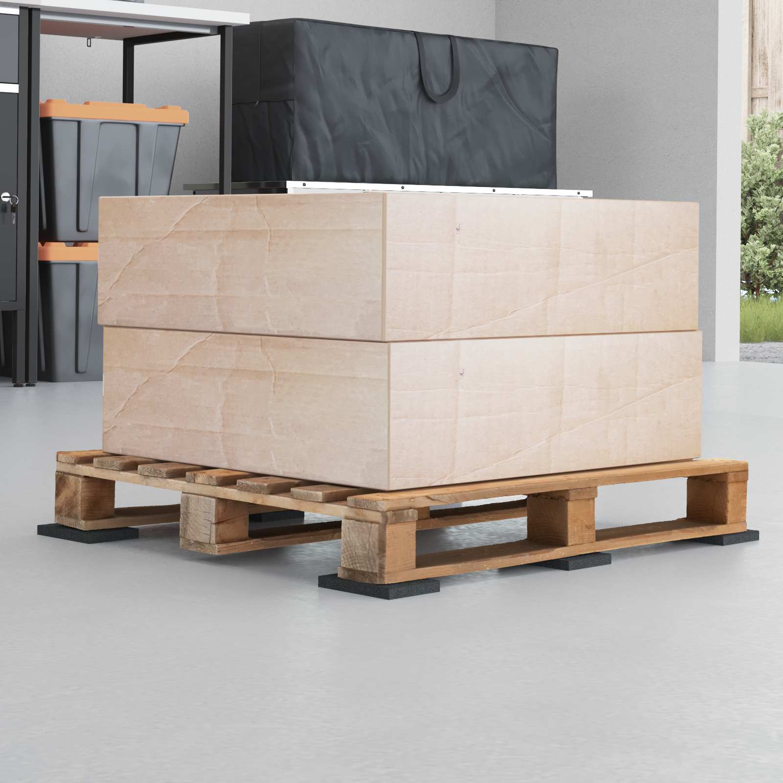 Gumi pad fekete gumi