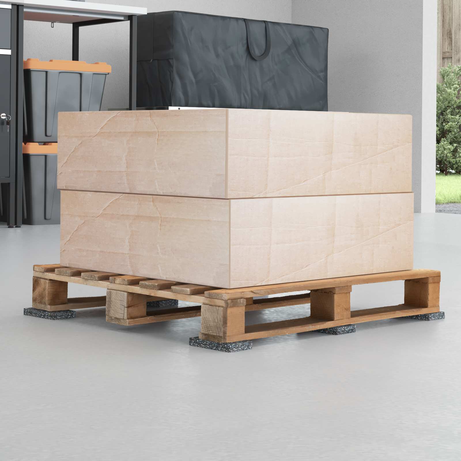 Gumi henger fekete gumi