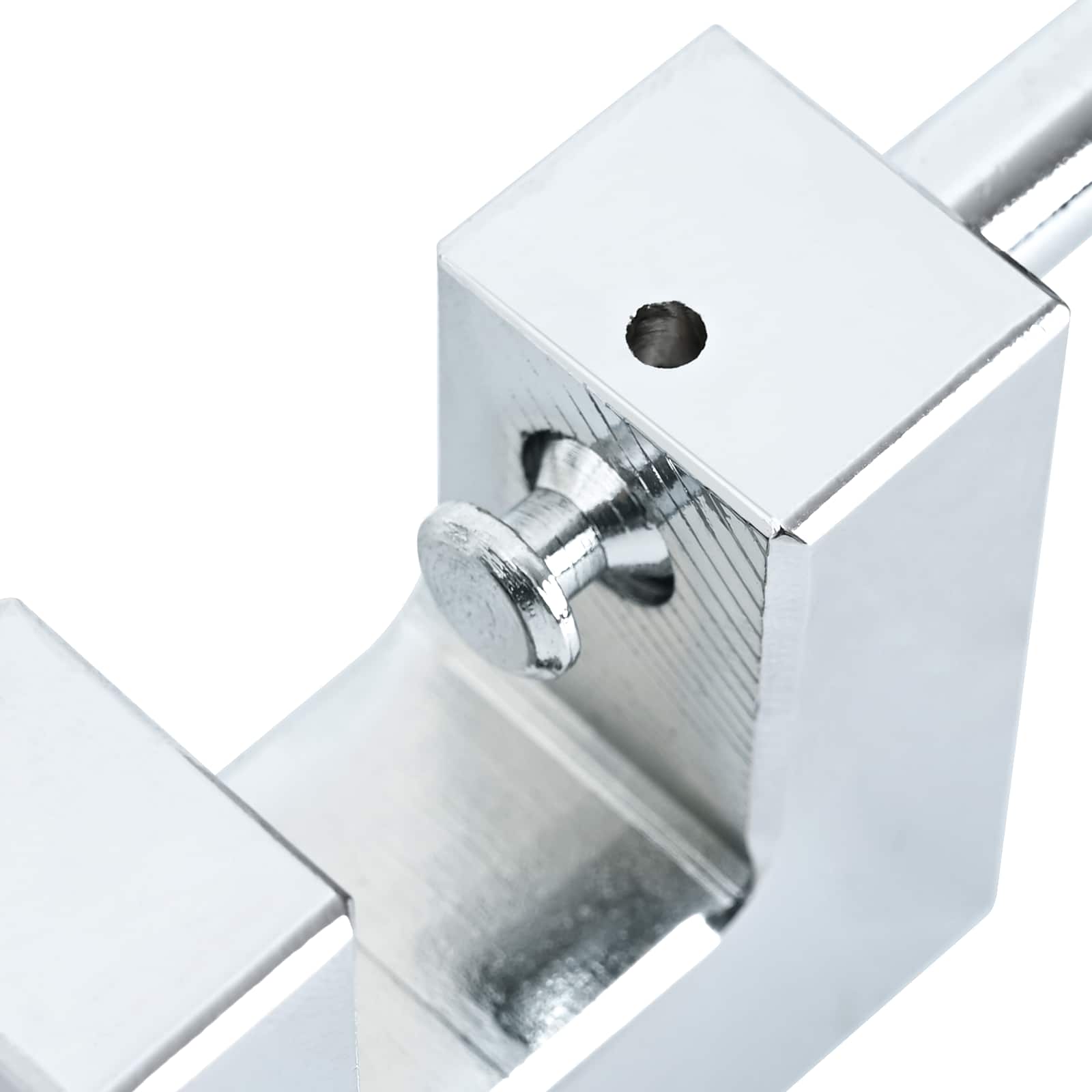 Lakat 2 pcs ezüst 5 x 1,9 x 4,5 cm vas