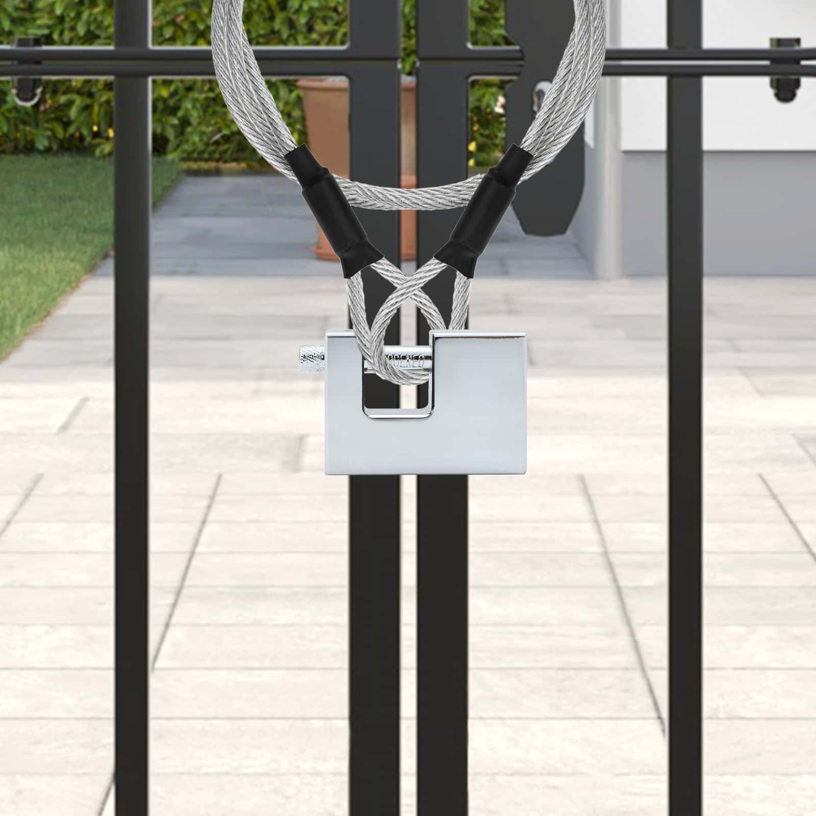 Lakat 12 pcs ezüst 6 x 2 x 4,5 cm vas