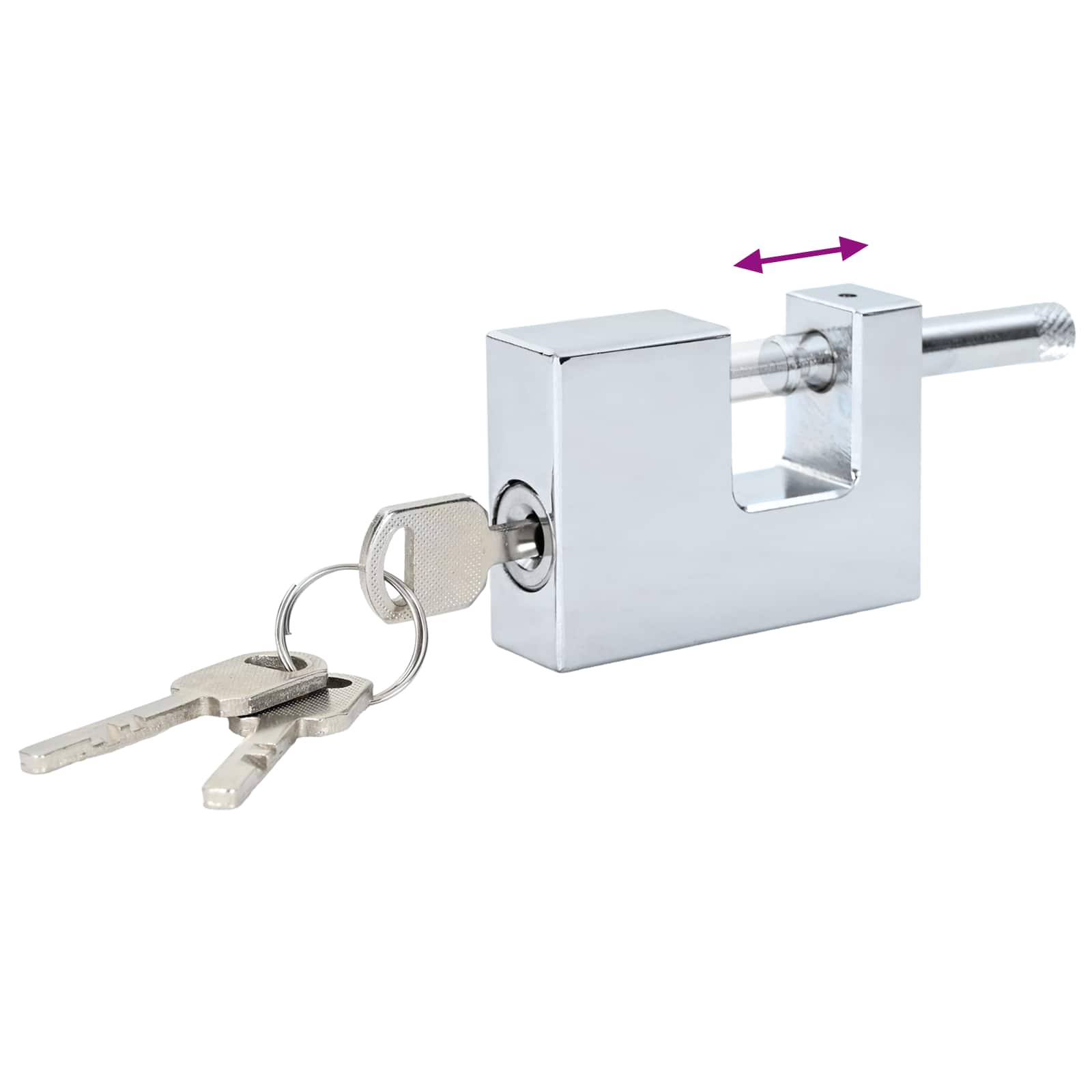 Lakat 12 pcs ezüst 6 x 2 x 4,5 cm vas