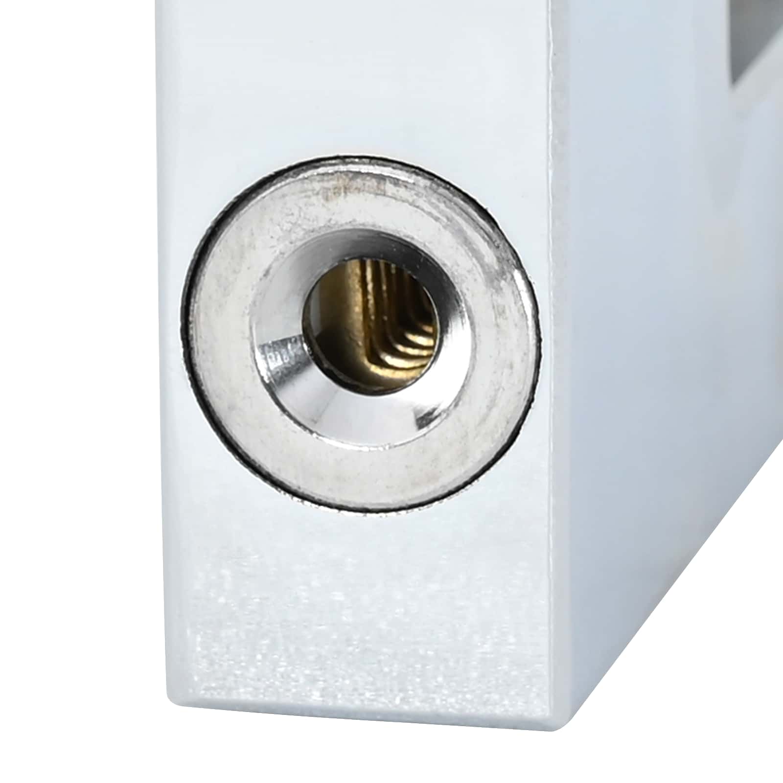 Lakat 2 pcs ezüst 7,8 x 2 x 5 cm vas