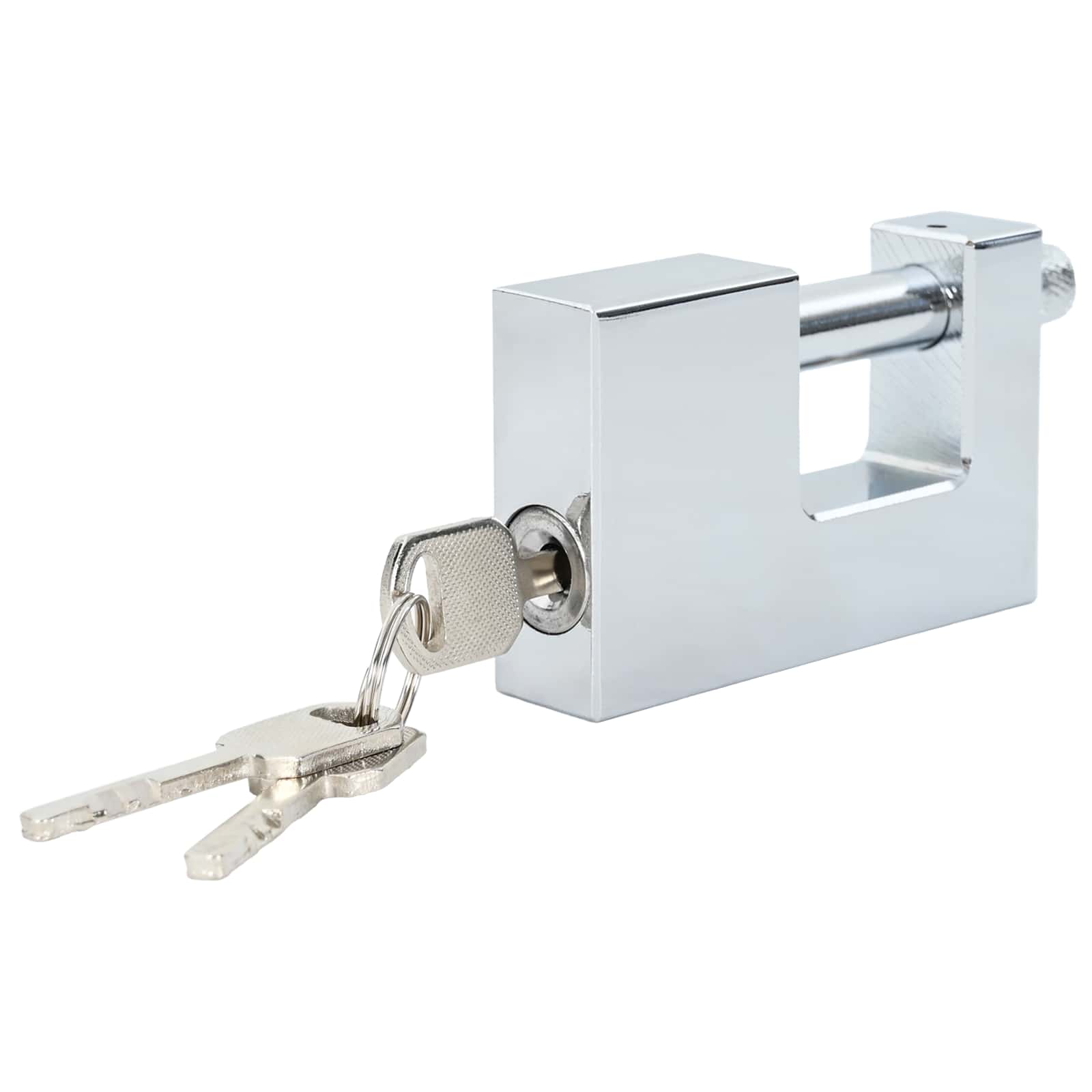 Lakat 2 pcs ezüst 7,8 x 2 x 5 cm vas