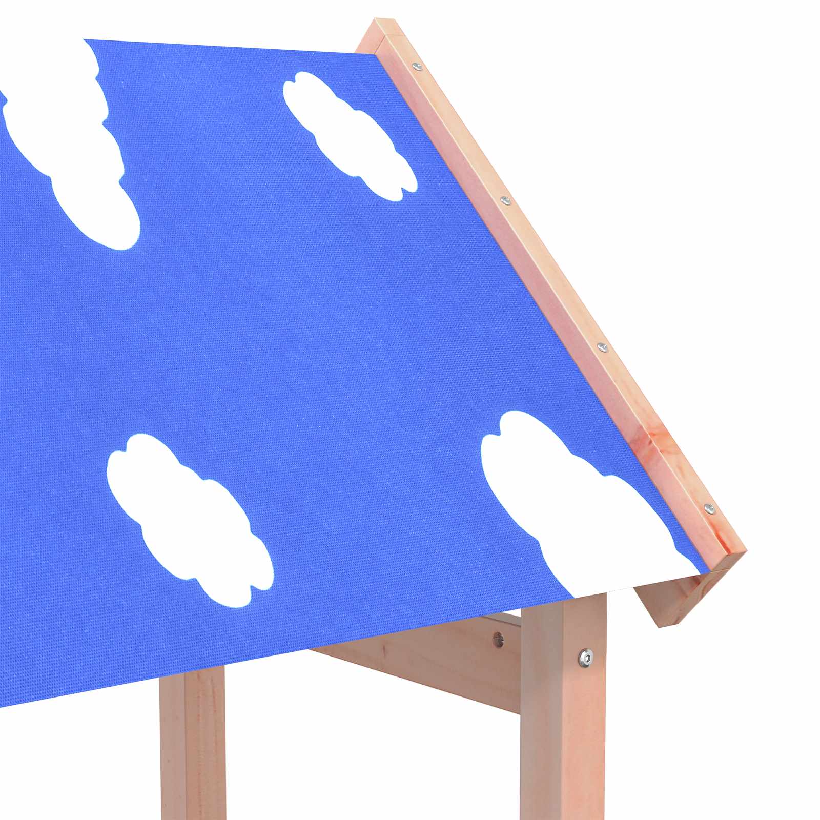 Játék torny barna 52,5 x 46,5 x 195 cm szilárd douglas fa