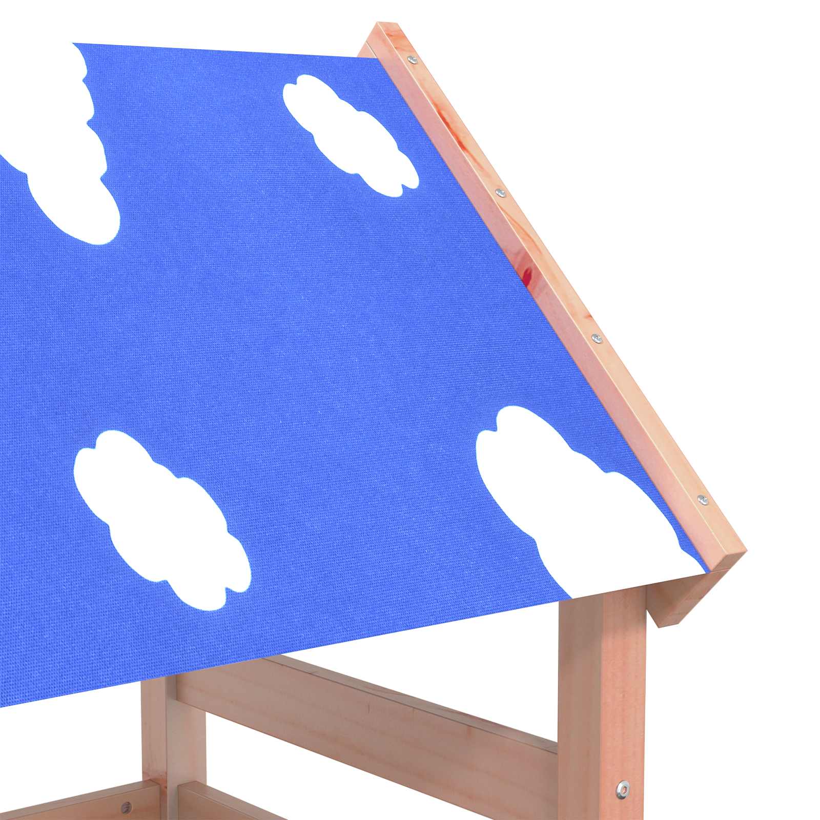 Játék torny barna 110.5 x 52.5 x 215 cm szilárd douglas fa