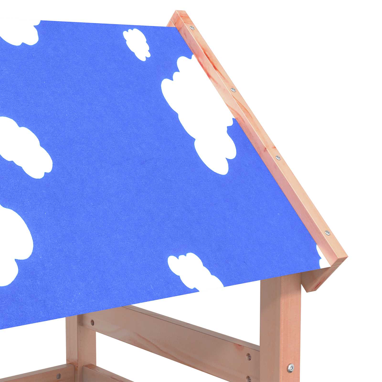 Játék torny barna 52,5 x 110,5 x 215 cm szilárd douglas fa