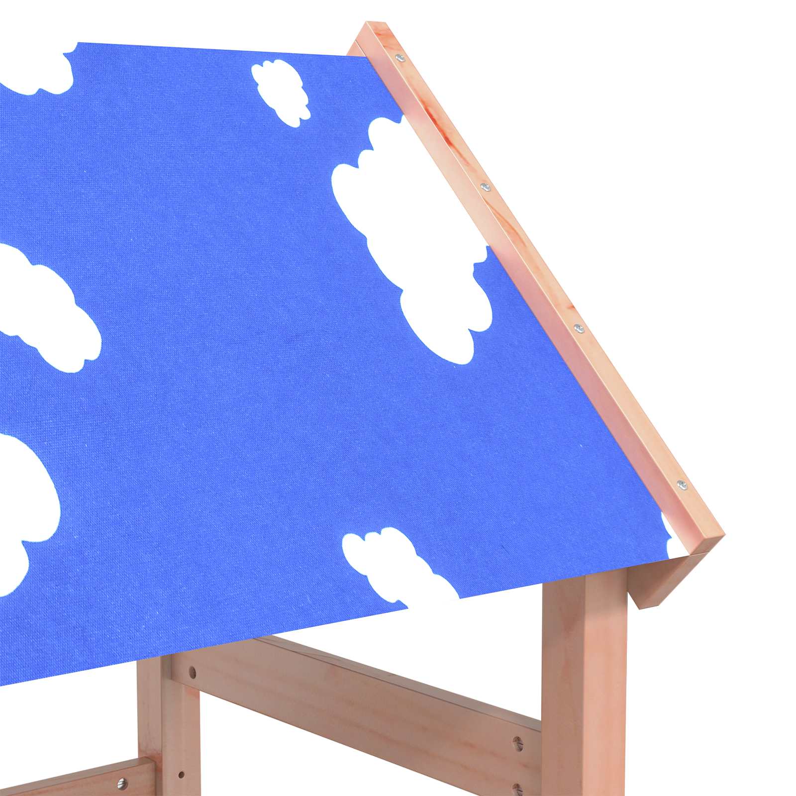 Játék torny barna 52,5 x 110,5 x 215 cm szilárd douglas fa