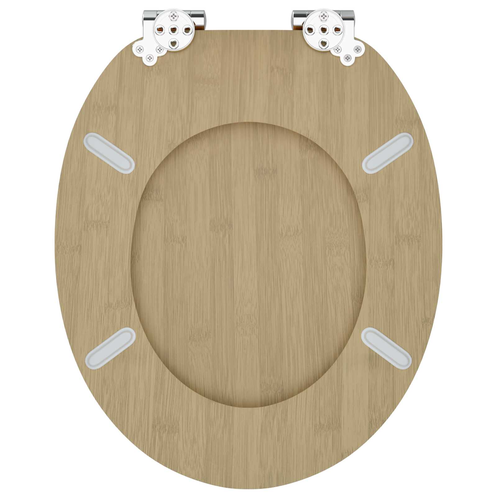 Wc ülőke világos bambusz szín 44 x 38 cm mdf lap