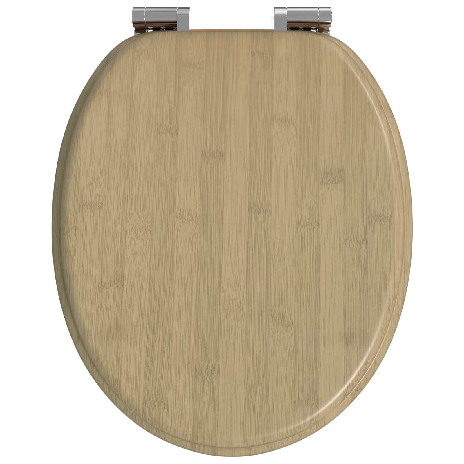Wc ülőke világos bambusz szín 44 x 38 cm mdf lap