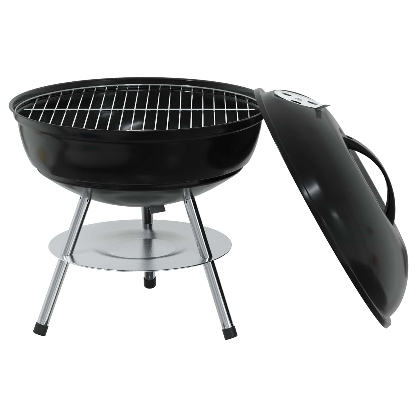 Fak grill fekete 36,5 x 36,5 x 40 cm