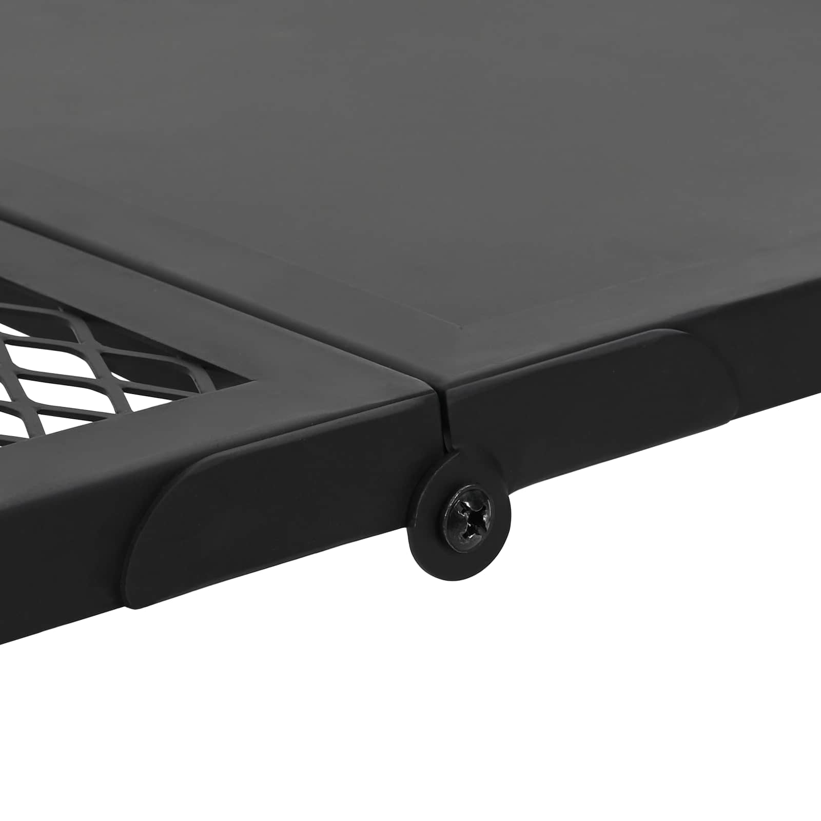 Összecsukható kemping grill fekete 31,5 x 26,5 x 4 cm