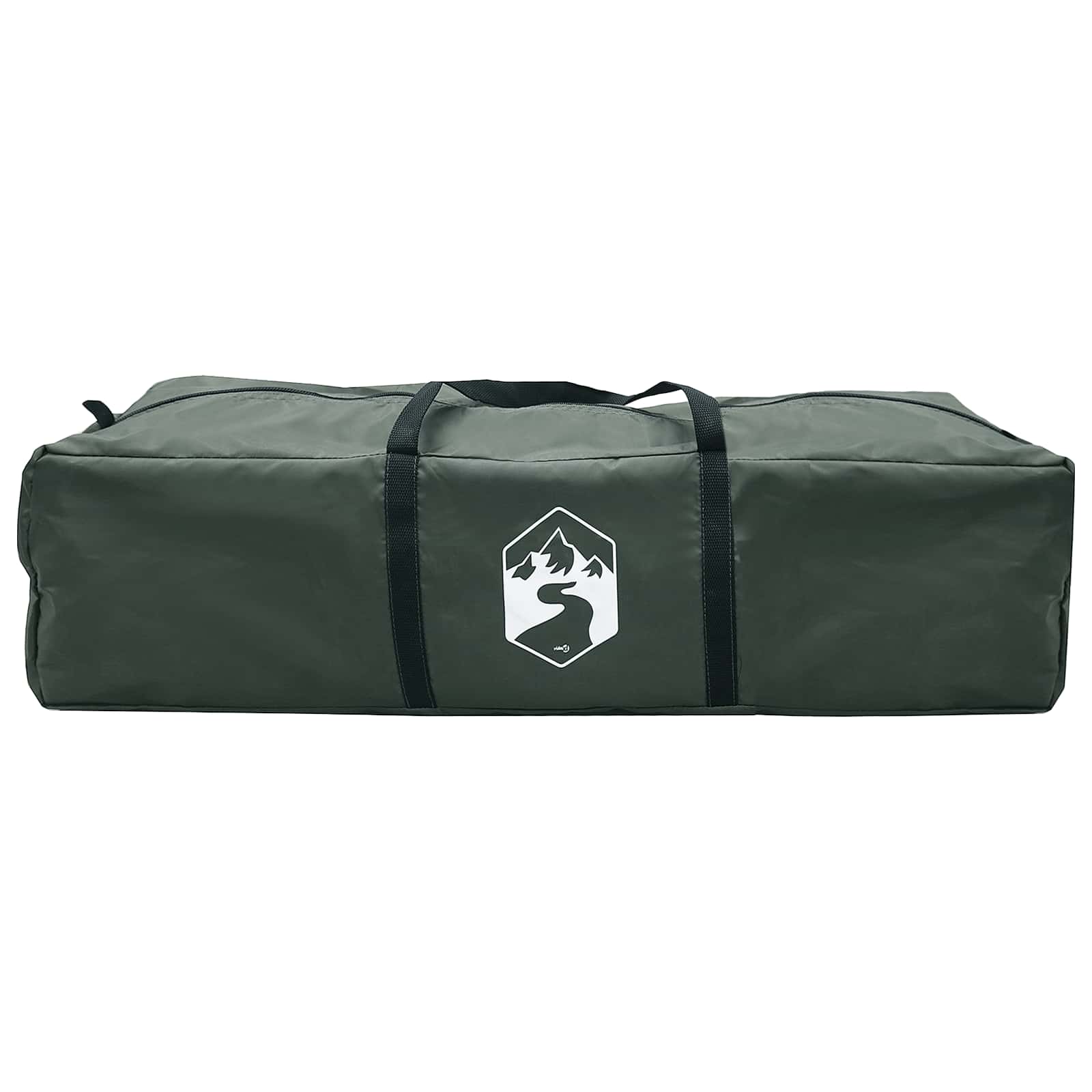 Családi sátor tetővel katonai zöld 305 x 275 x 190 cm