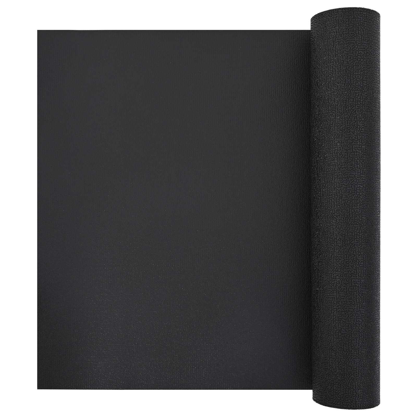 Sportvédő matrac fekete 120 x 60 x 0,6 cm magas sűrűségű pvc