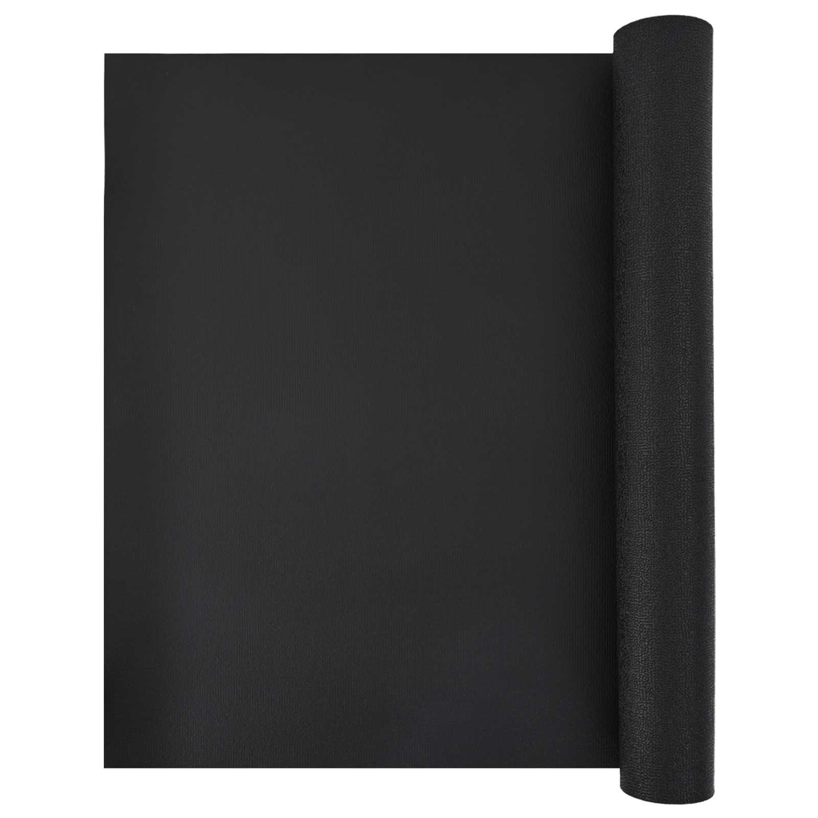 Sportvédő matrac fekete 200 x 90 x 0,6 cm magas sűrűségű pvc