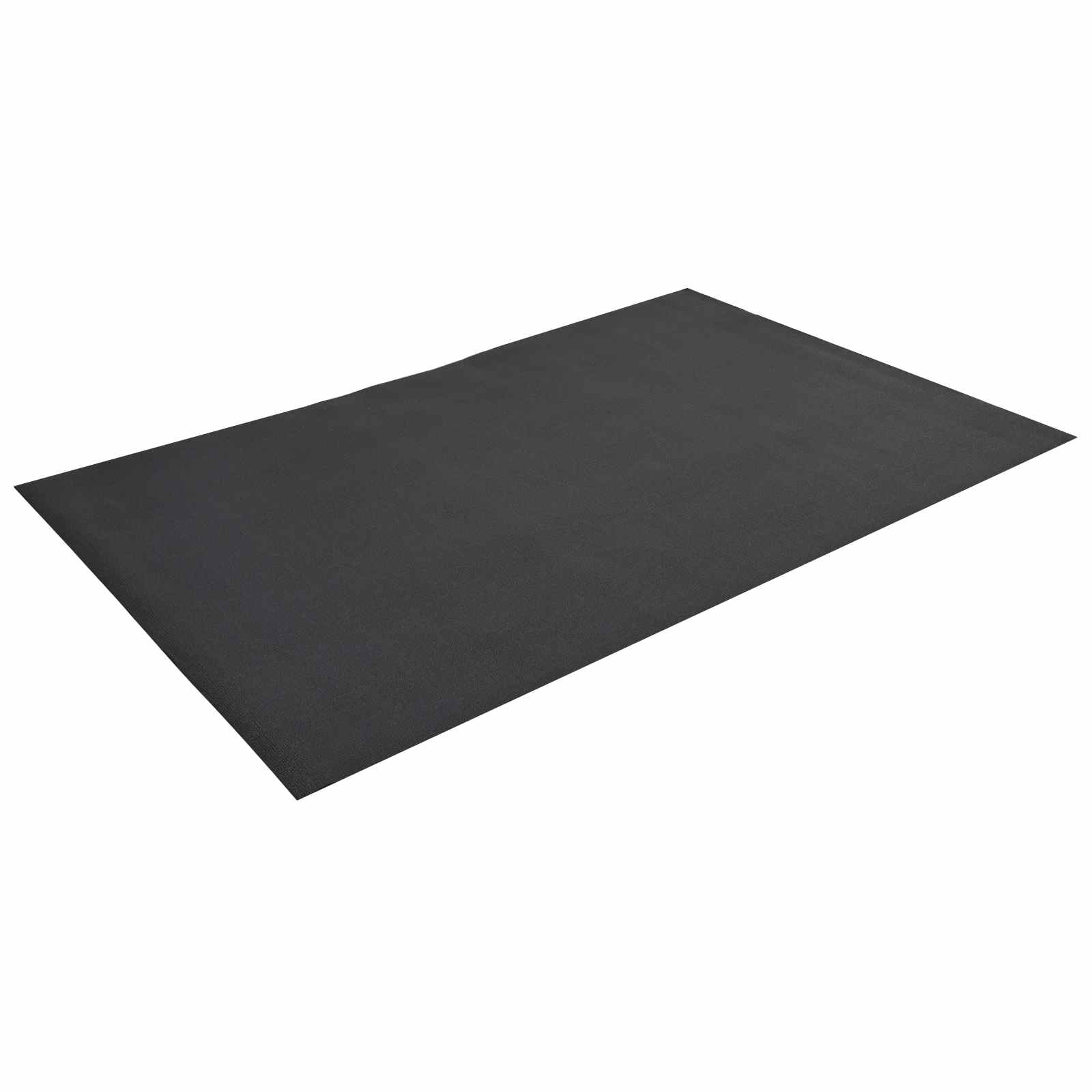 Sportvédő matrac fekete 183 x 122 x 0,6 cm magas sűrűségű pvc
