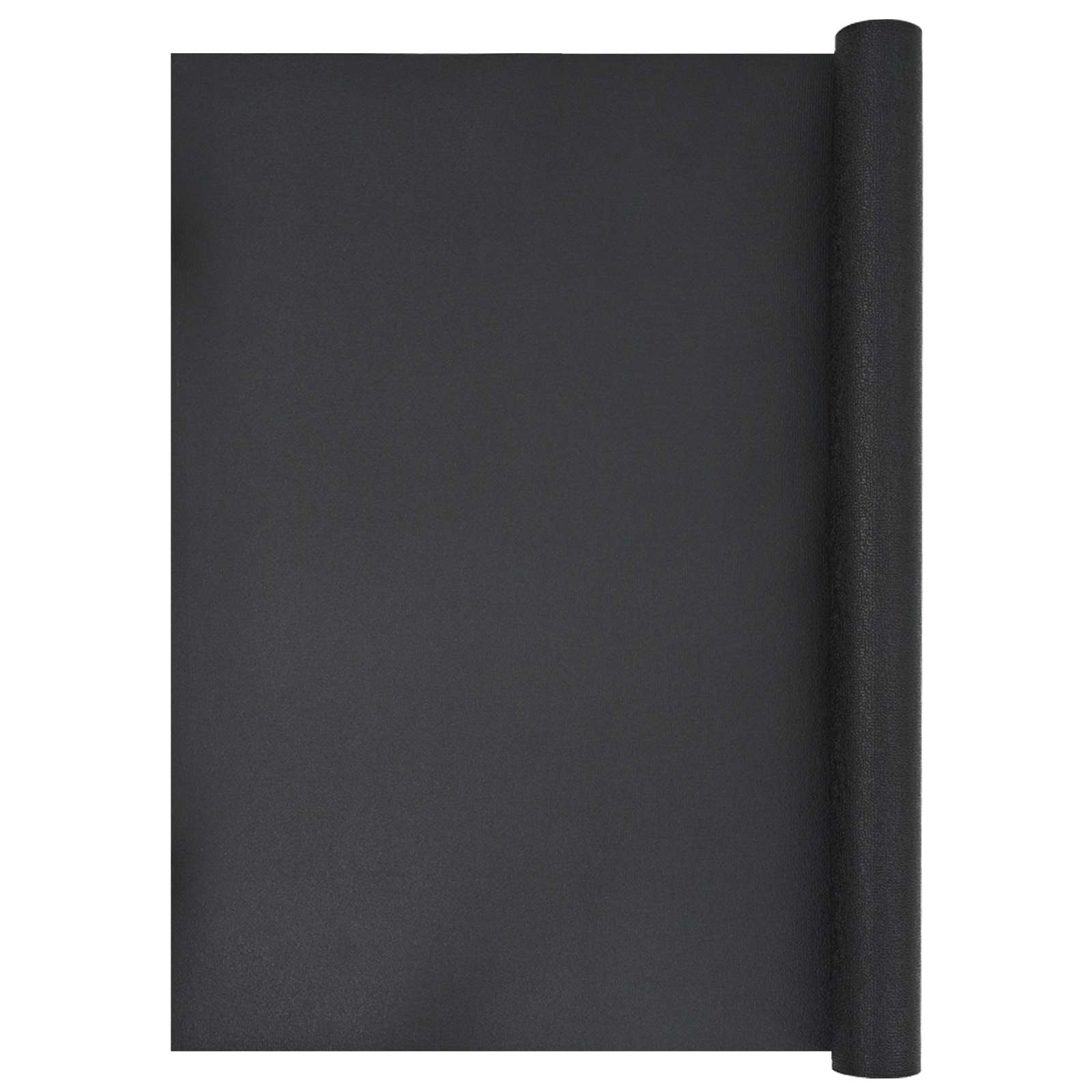 Sportvédő matrac fekete 183 x 122 x 0,6 cm magas sűrűségű pvc