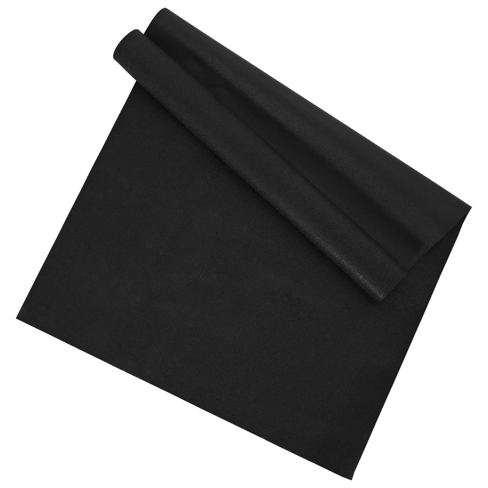 Sportvédő matrac fekete 183 x 122 x 0,6 cm magas sűrűségű pvc