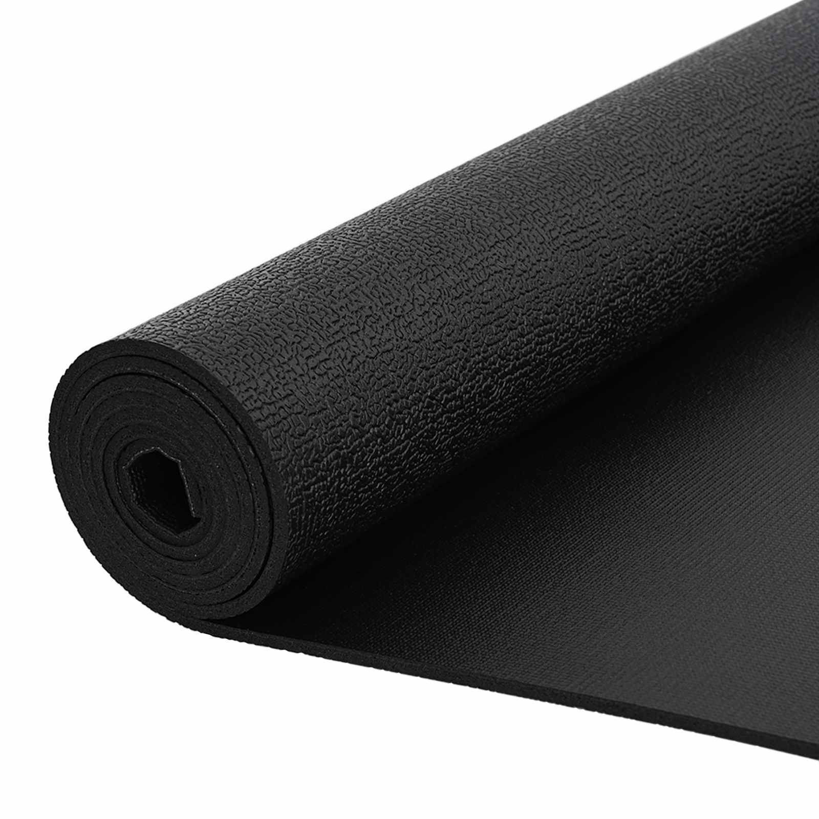 Sportvédő matrac fekete 243 x 152 x 0,6 cm pvc
