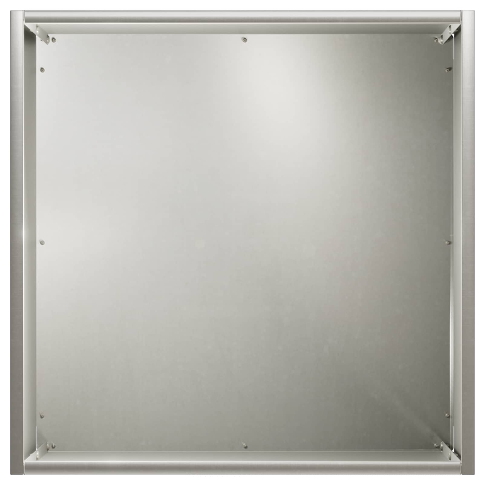 Kerti cserép 2 db ezüst 35 x 35 x 35 cm rozsdamentes acél
