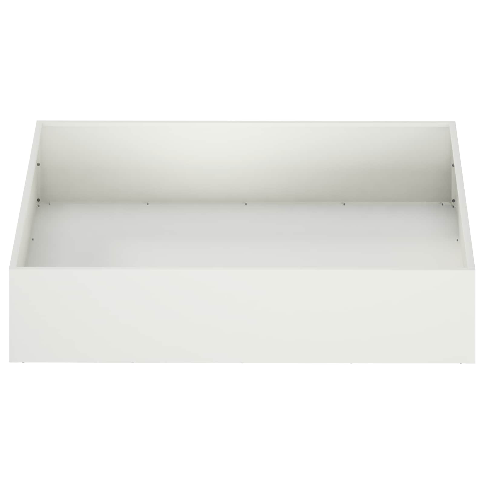 Kerti cserép fehér 80 x 80 x 20 cm hidegen hengerelt acél
