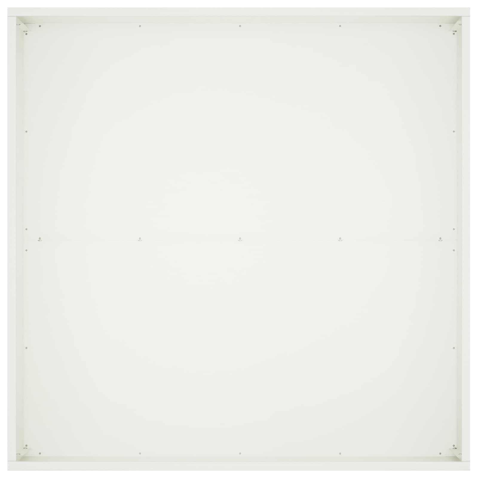 Kerti cserép 2 db fehér 60 x 60 x 40 cm hidegen hengerelt acél